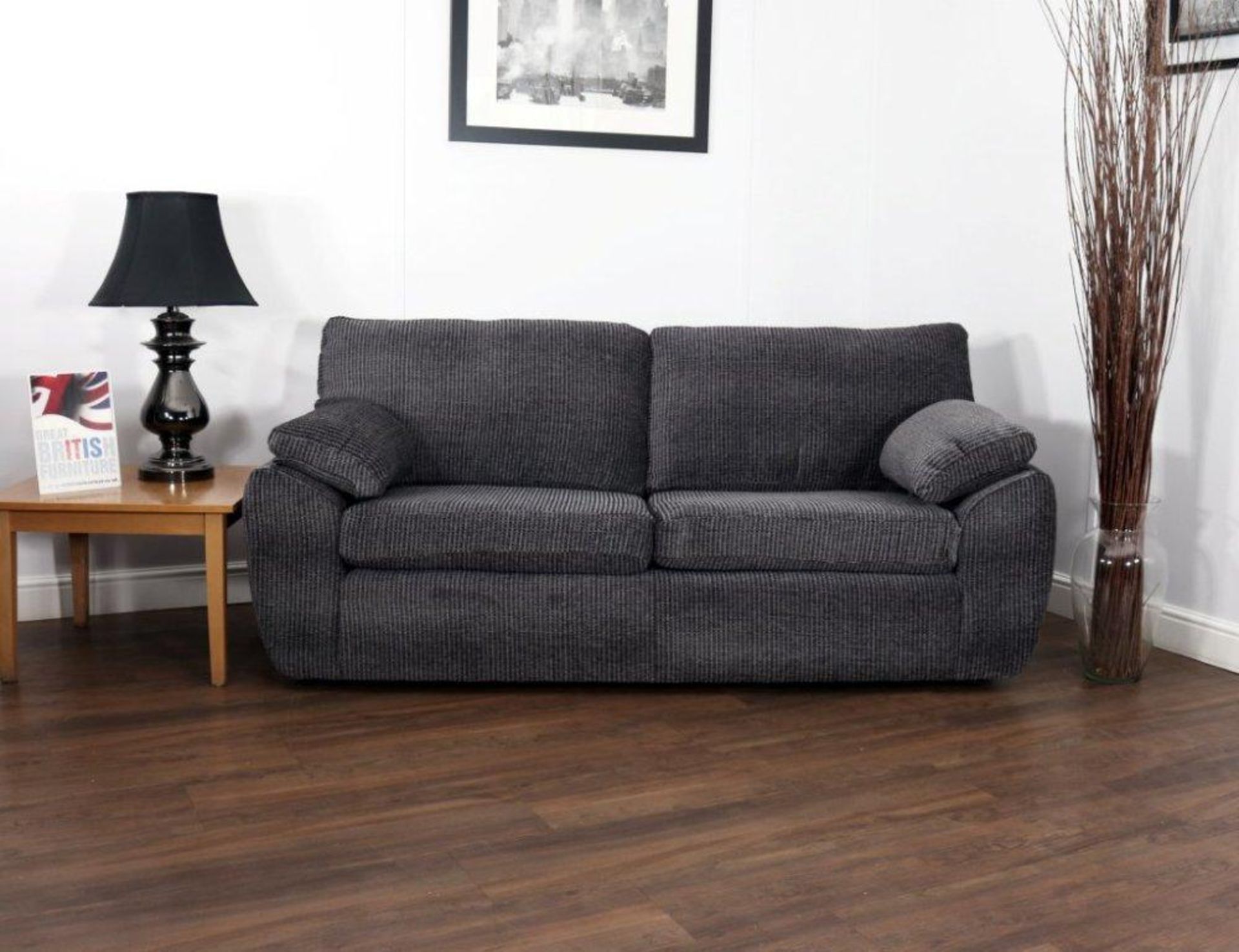 Brand new direct from the manufacturers 3 seater and 2 seater, the Jarvis is a soft woven fabric