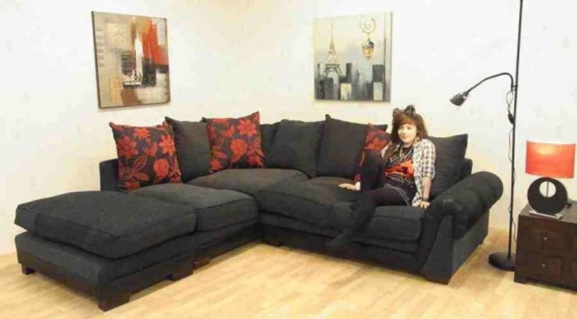 Brand new direct from the manufacturers the Monaco grand sofa is modern design corner sofa with