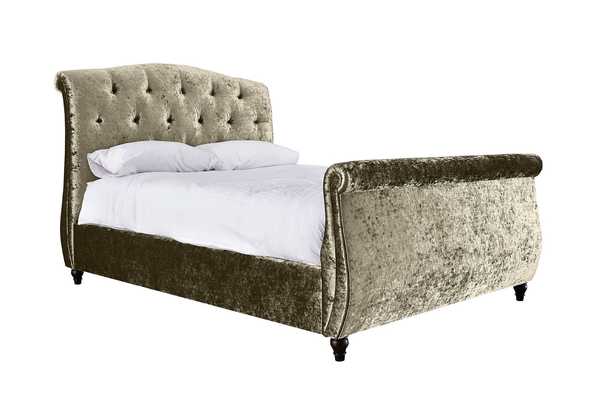 Brand new boxed direct from the manufacturers the 5'0 kingsize hestia rhapsody bedstead is furmanacs