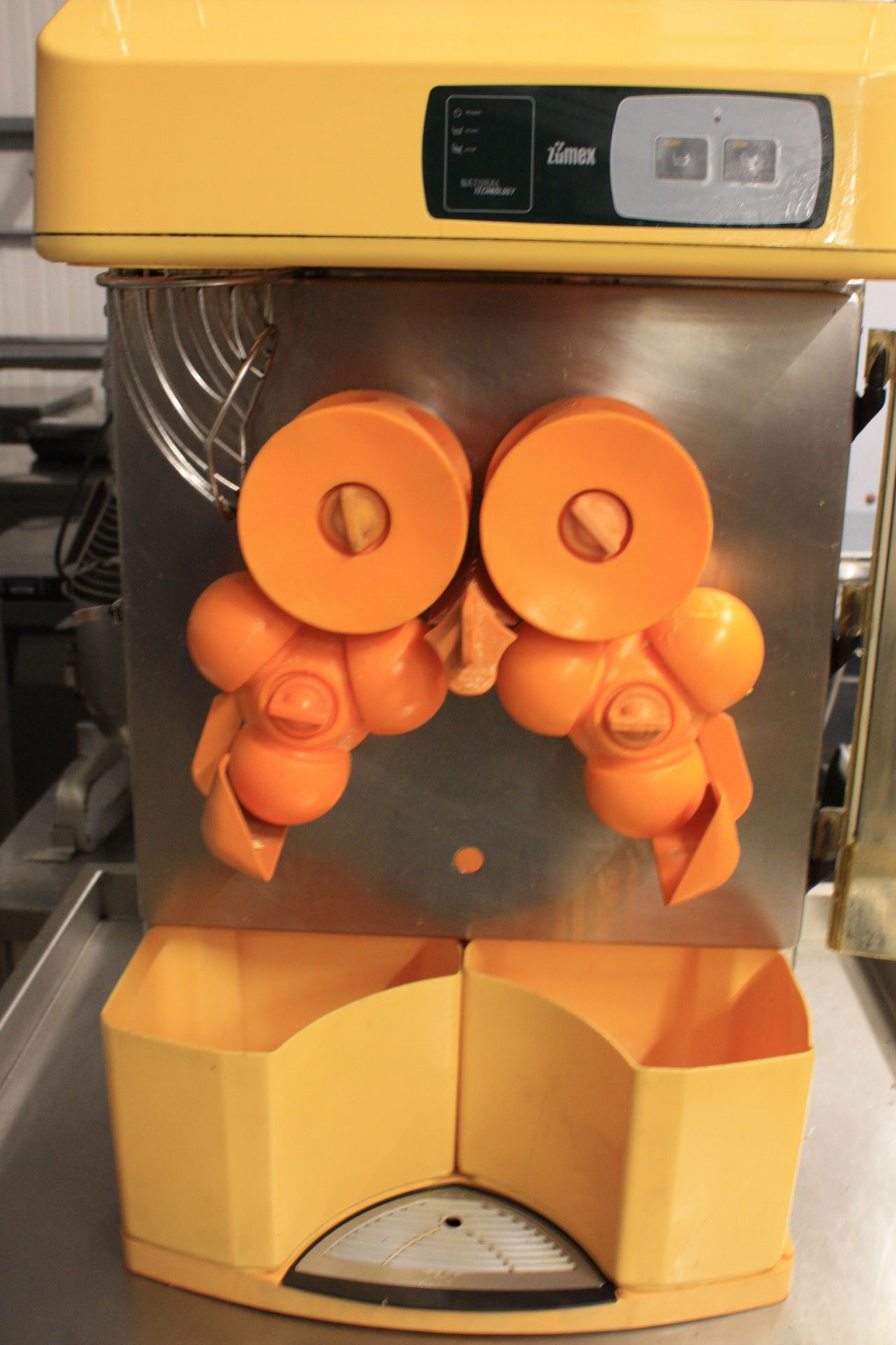 Zumex Whole fresh orange juicer on stainless steel stand. 240v. Model Zumex 200. - Image 3 of 4