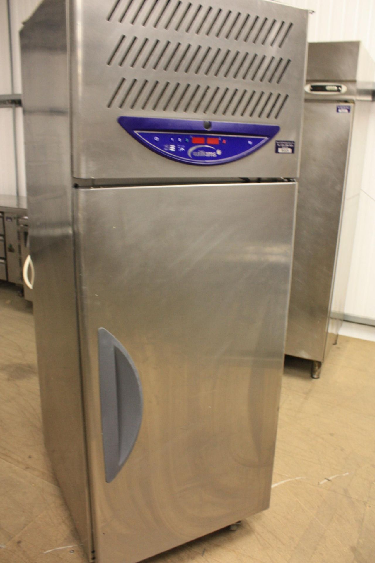 Williams upright gastronome fridge with probe. Height 1900mm x width 700mm x depth 800mm.