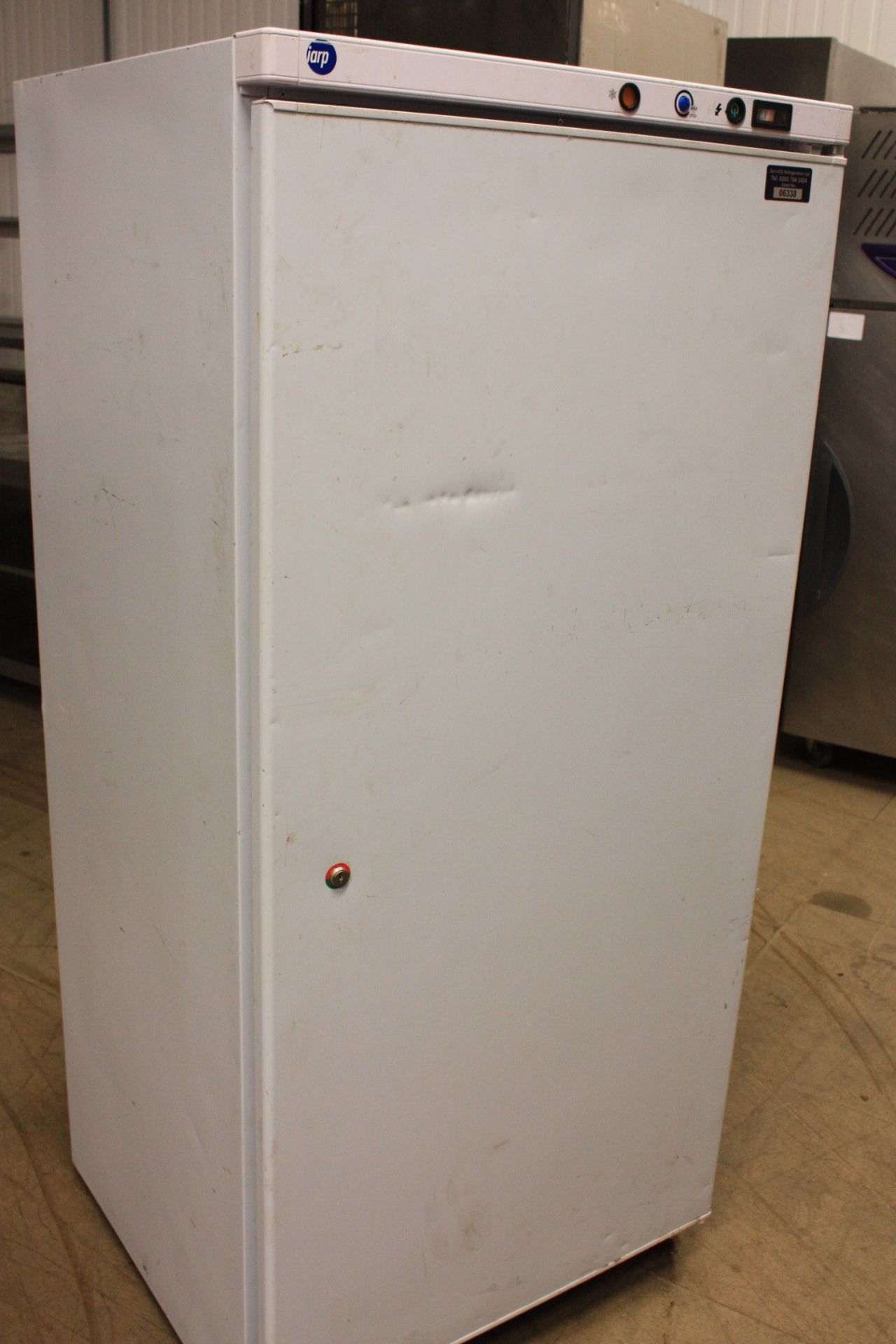 Iarp Upright Freezer 6 shelf. Size: 1700mm high x 770mm wide x 720mm deep
