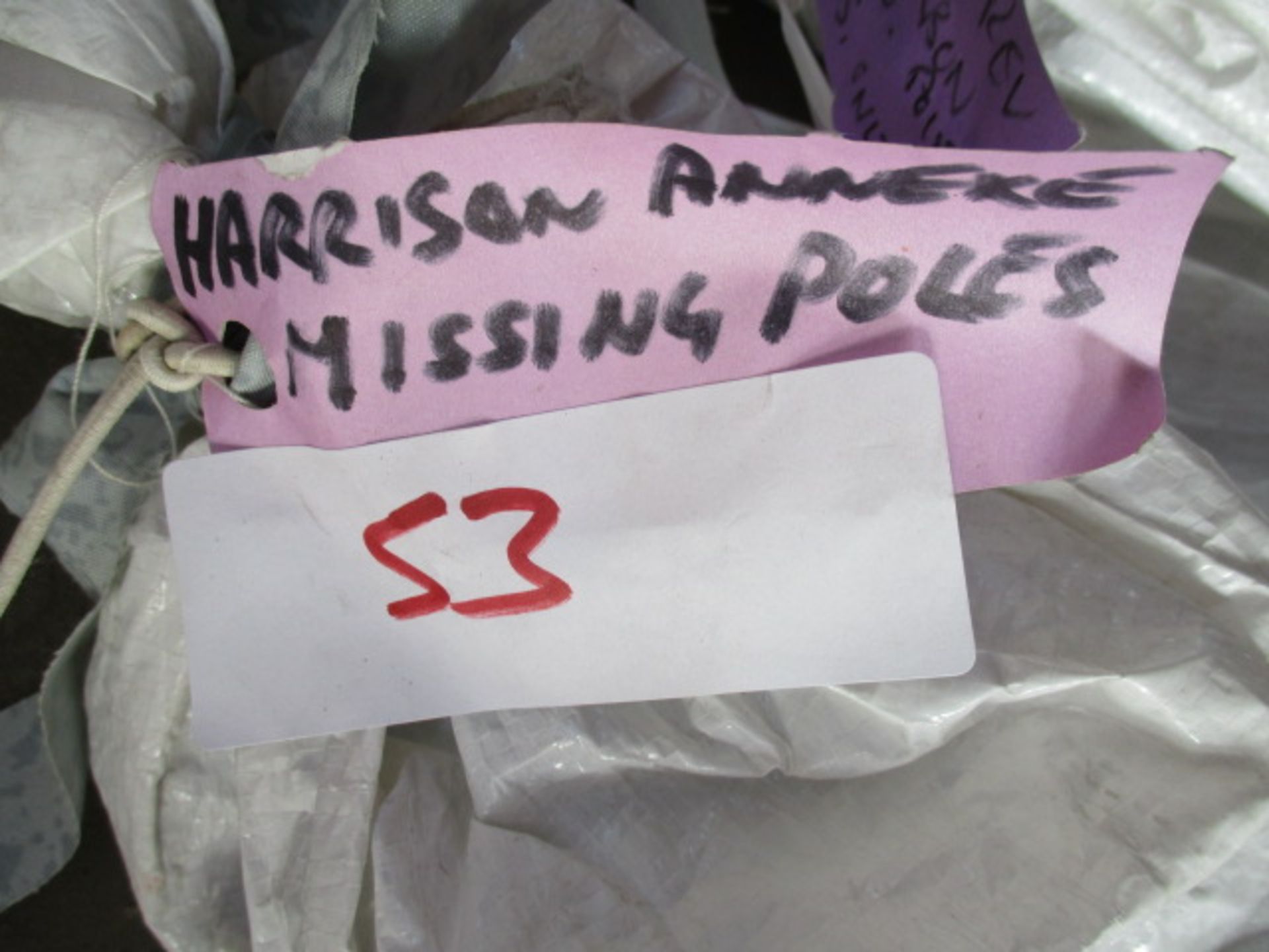 Label says Harrison annex missing poles