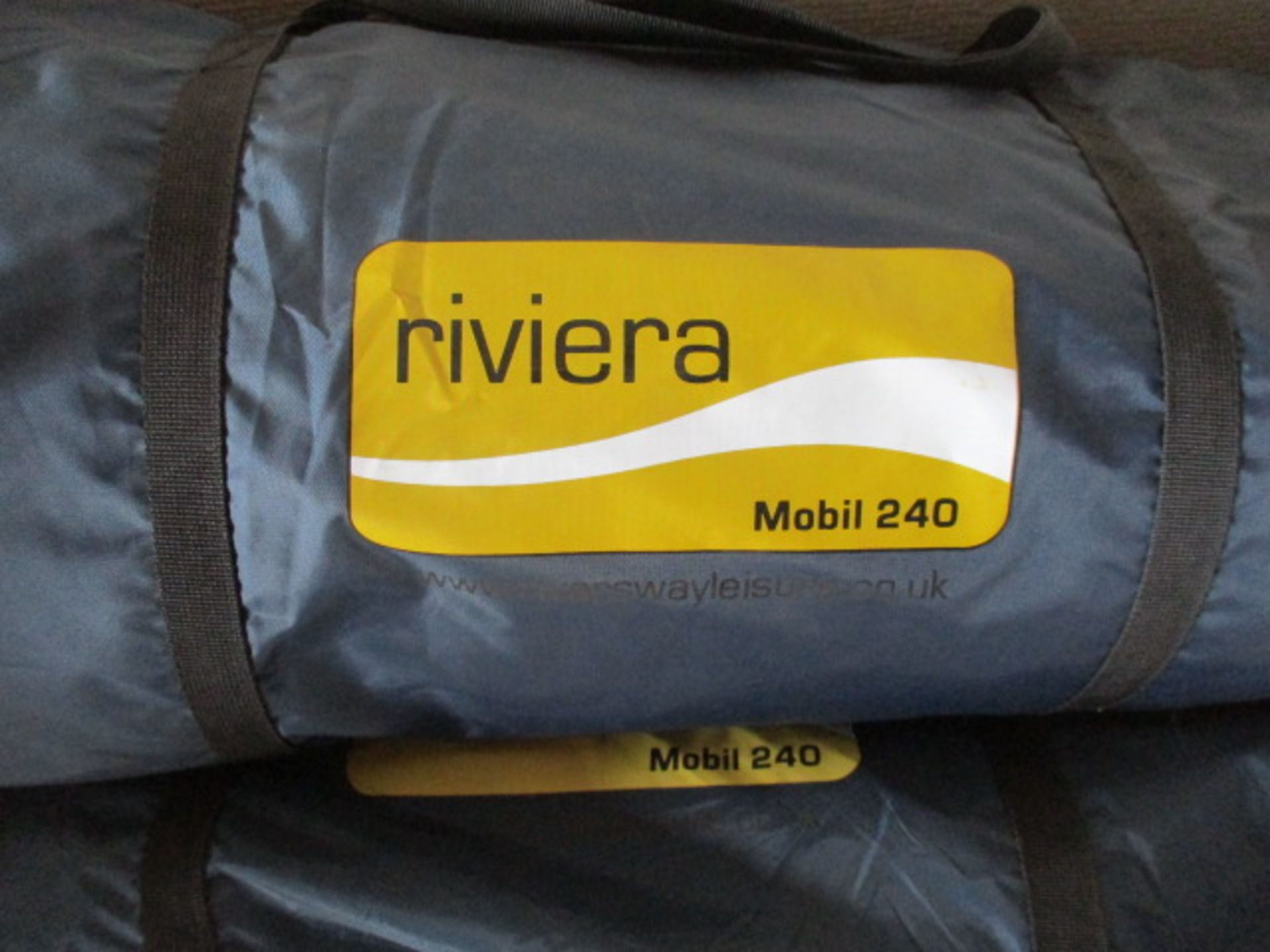 Riviera mobil 240 caravan awning as new unused RRP 369.00. Canvas Only - not a complete kit. Item - Image 2 of 2