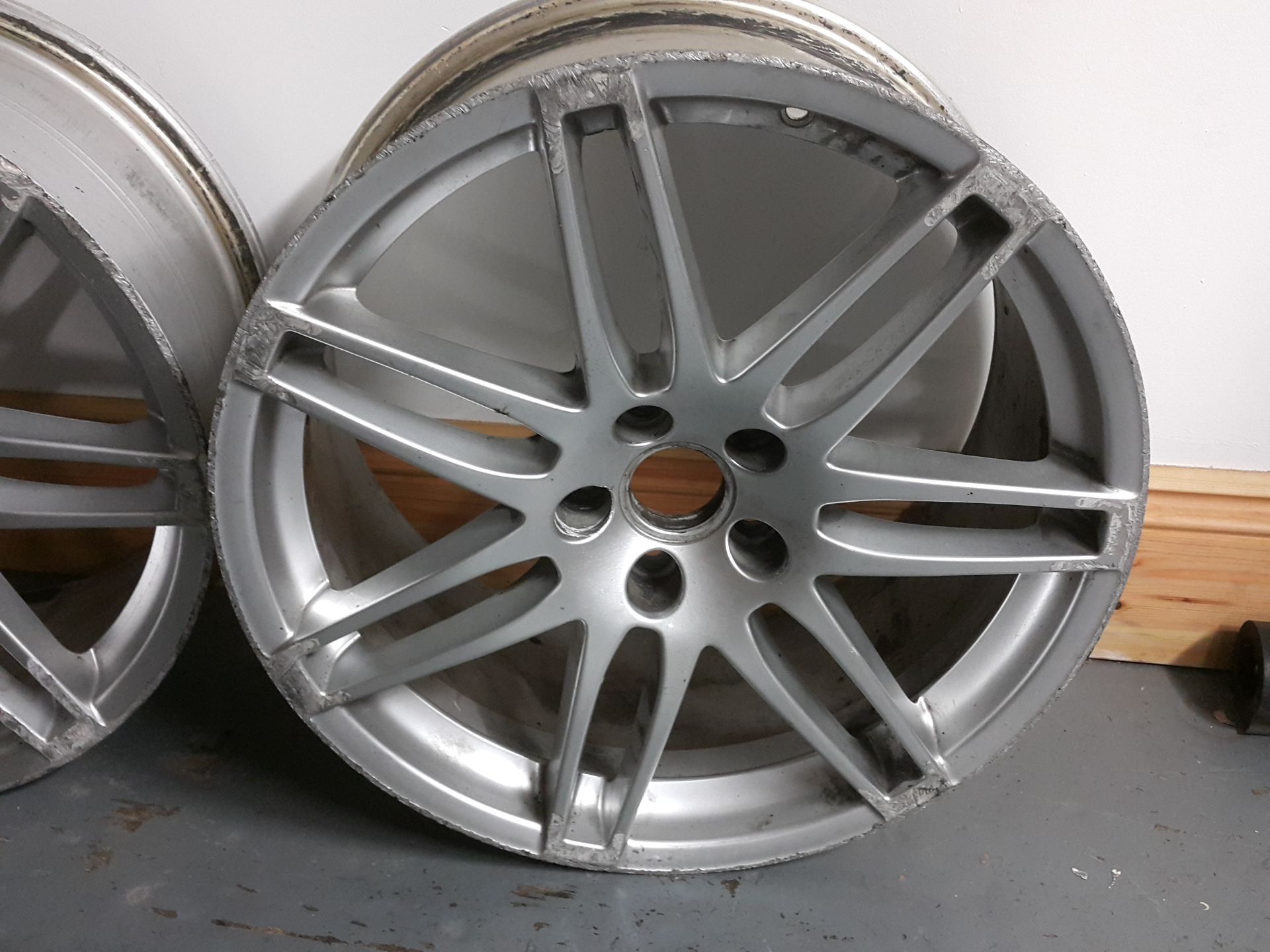 2 X AUDI S4 19" ALLOY WHEELS - Image 3 of 3