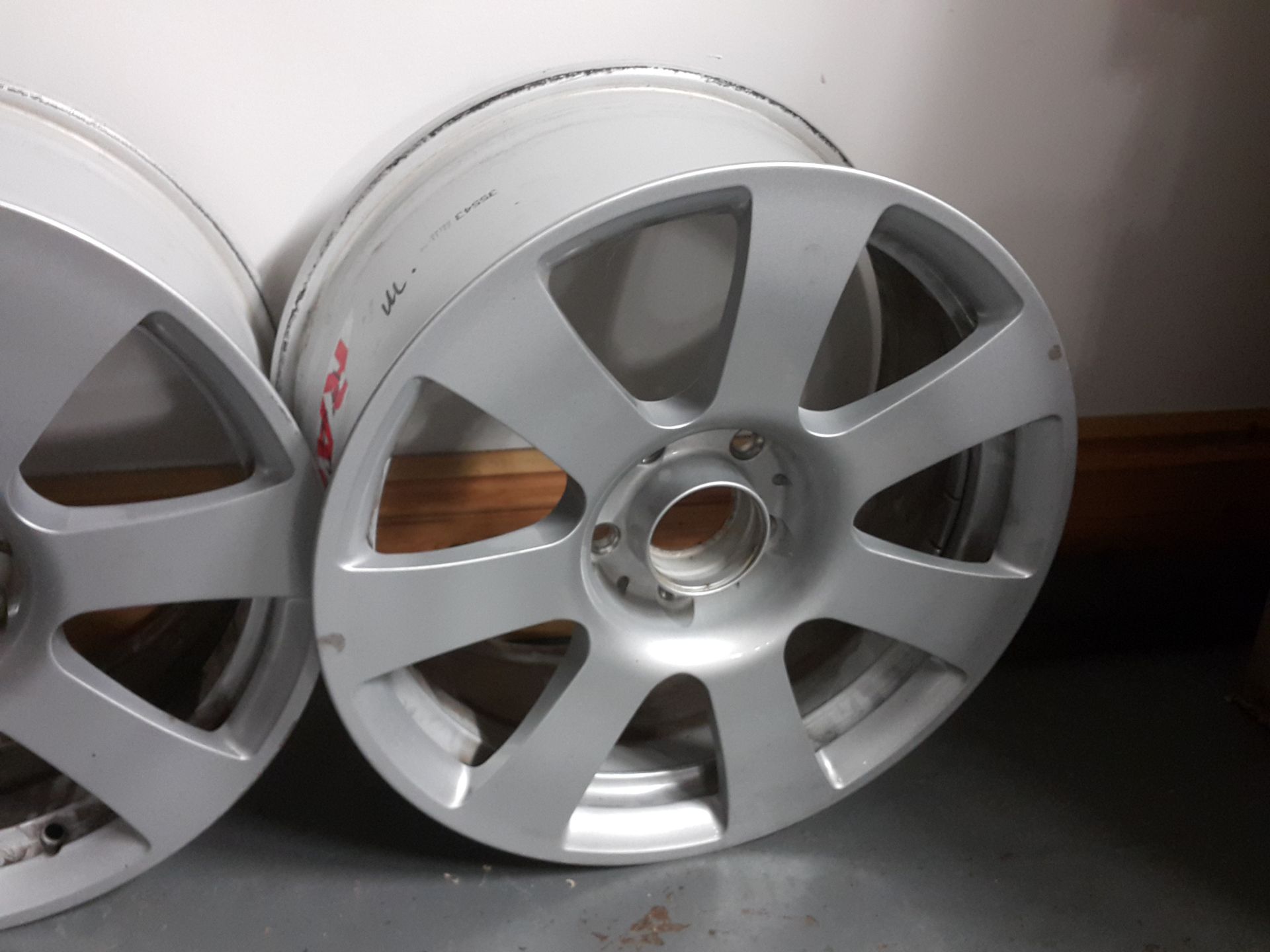 4 X MERCEDES S CLASS W221 17" ALLOY WHEELS - Image 5 of 5