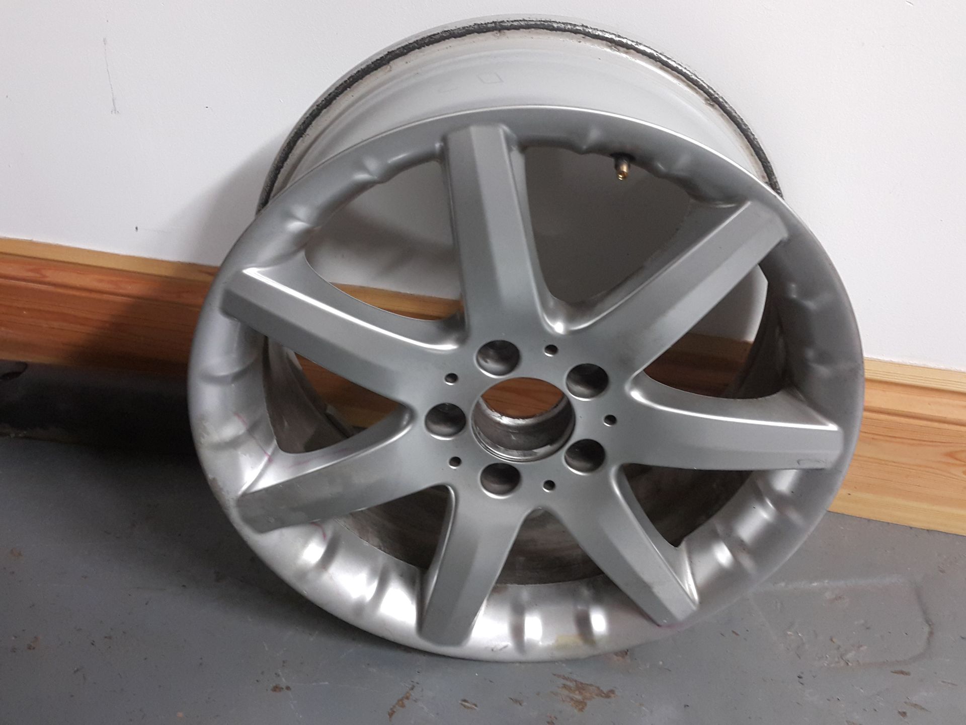 1 X MERCEDES C CLASS W203 17" ALLOY WHEEL