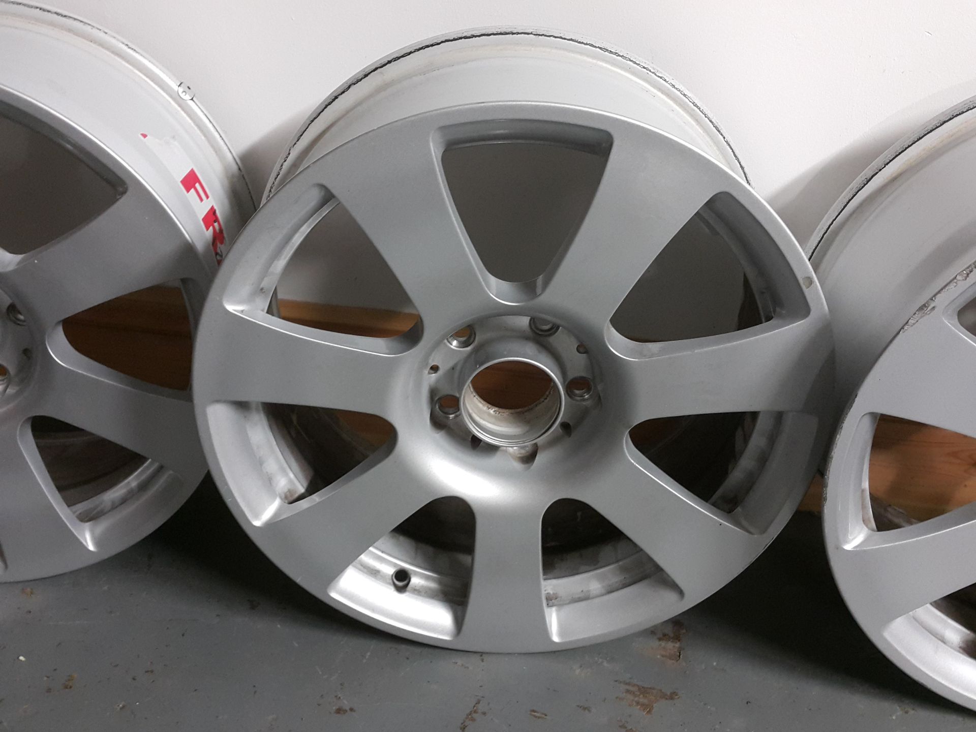 4 X MERCEDES S CLASS W221 17" ALLOY WHEELS - Image 3 of 5