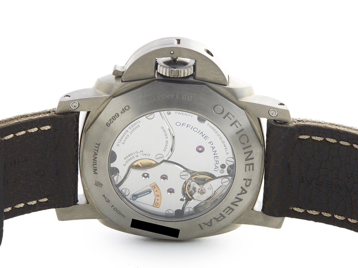 Panerai Luminor Limted Edition 'Titanium Fiddy' 47mm Titanium PAM368 - Image 8 of 9