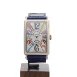 Franck Muller Color Dreams 32mm 18k White Gold 1400SC