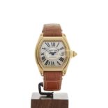 Cartier Roadster 34mm 18k Yellow Gold 2524 or W62003V2