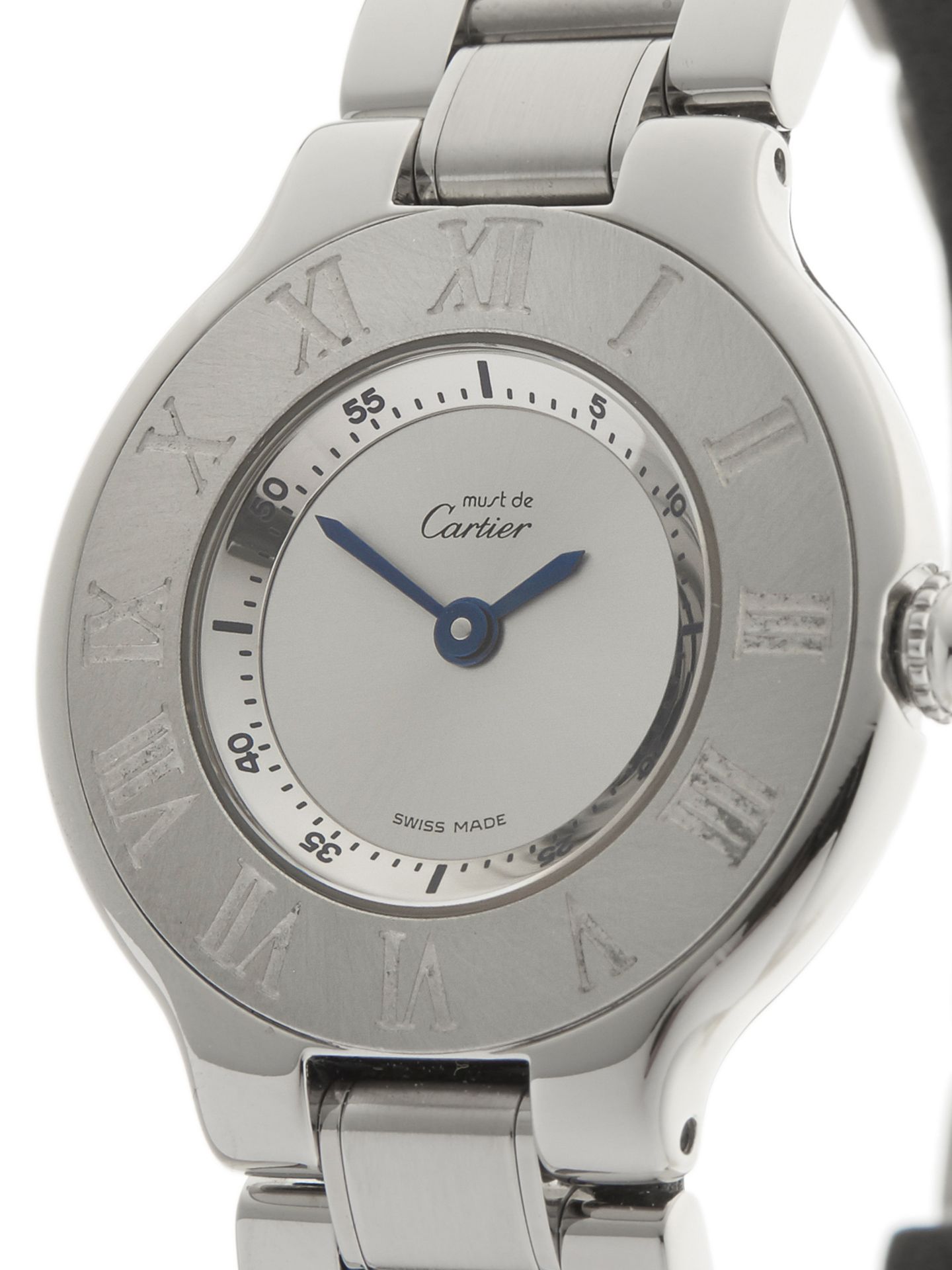 Cartier Must de 21 28mm Stainless Steel 1340 - Image 3 of 8