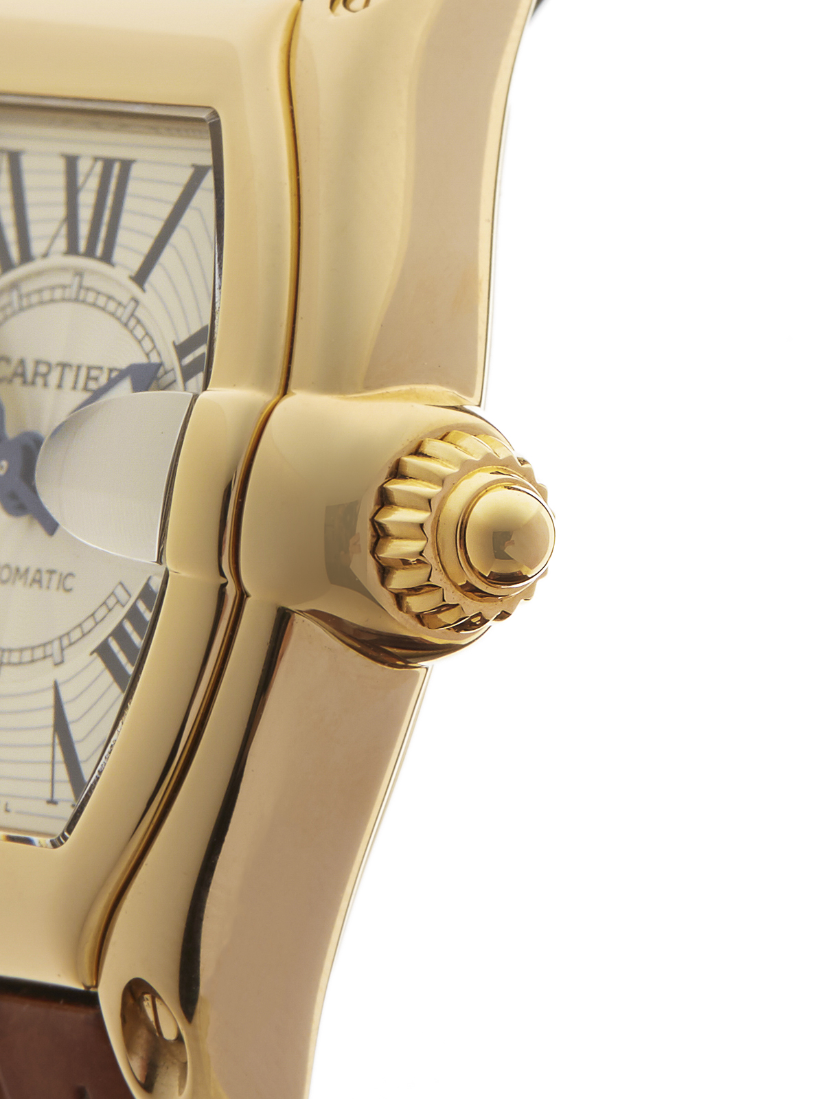 Cartier Roadster 34mm 18k Yellow Gold 2524 or W62003V2 - Image 4 of 9