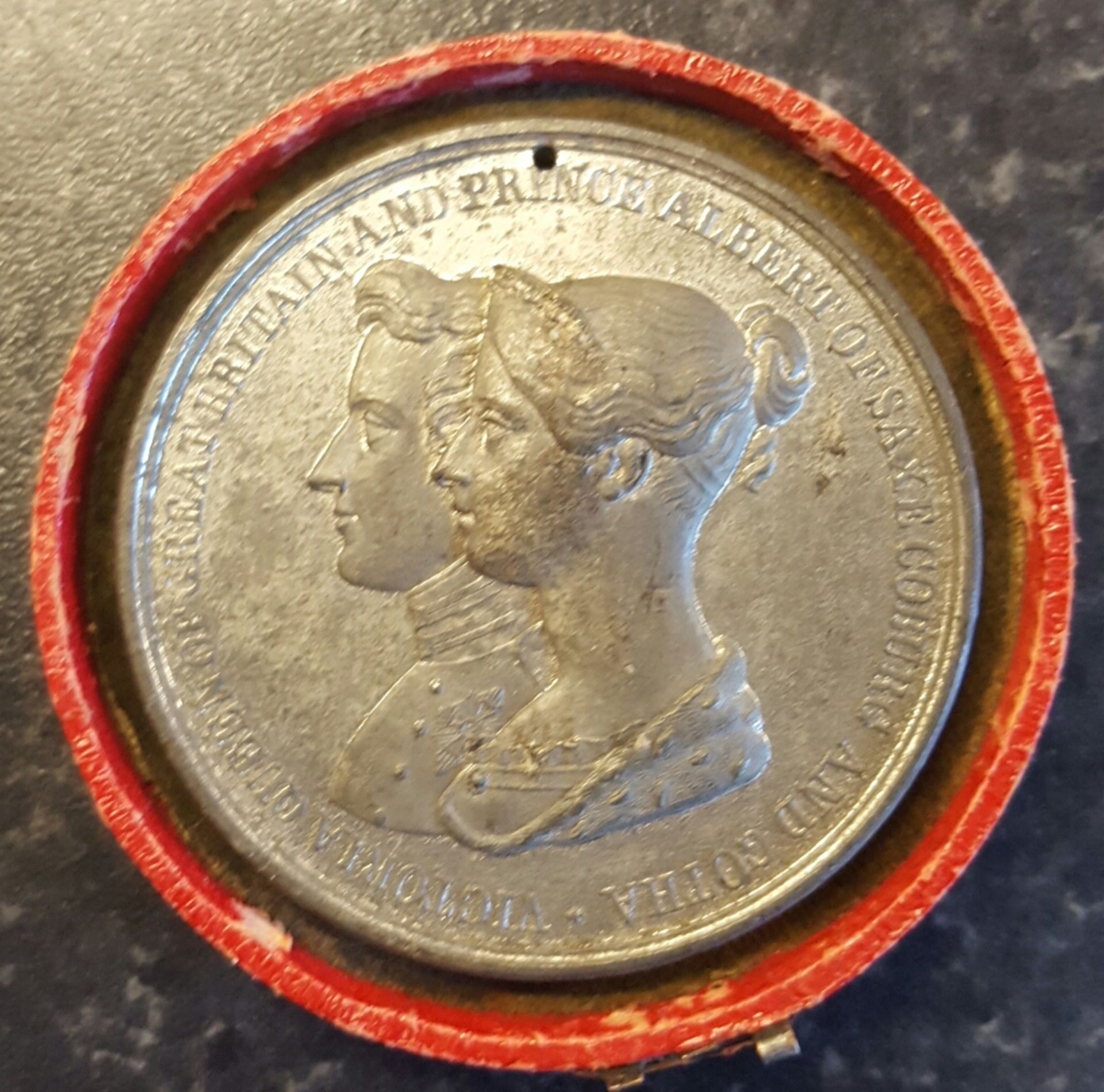 Medal Coin Commemorating the Birth of The Prince of Wales 1841 Plus 3 other coins