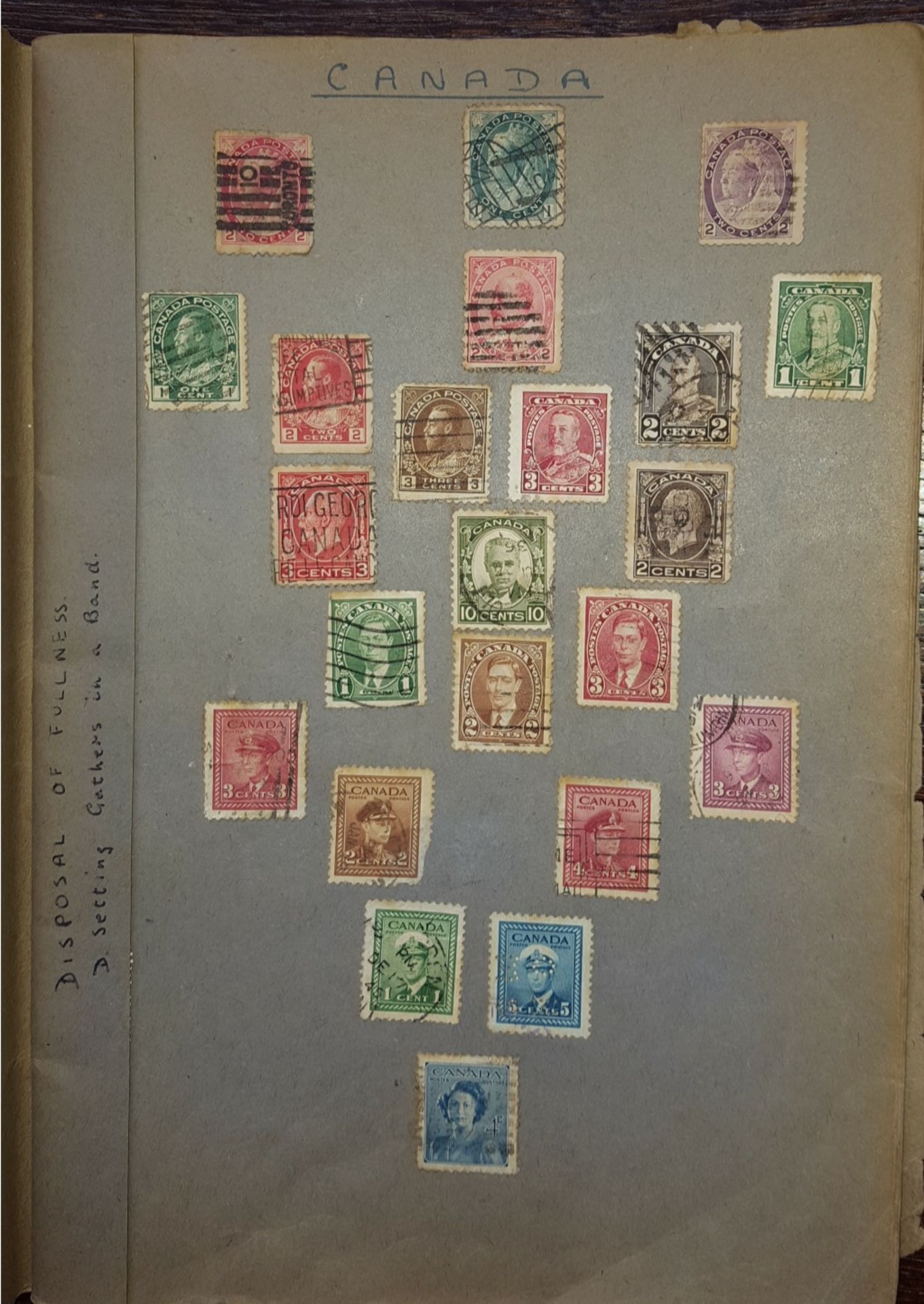 Stirling Stamp Album Plus 2 Others Approx 700 Stamps - Image 6 of 9