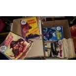 Vintage Retro Box of Approximately 70 War Picture Library Comics