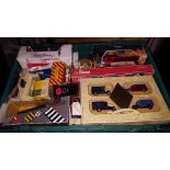 Box of Collectable Cars Trains and Other Items