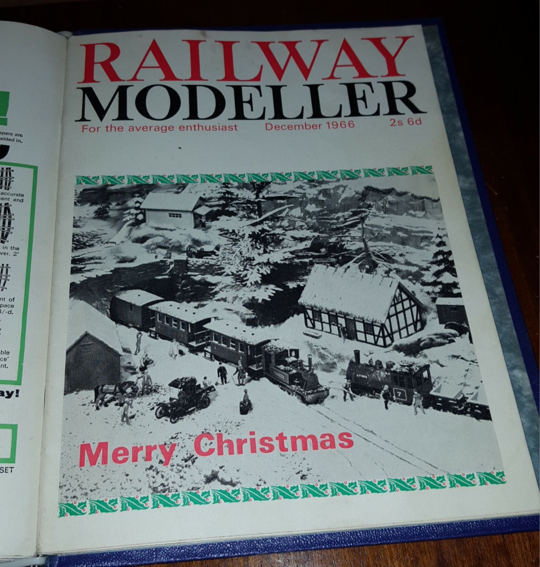 12 x Collectable Railway Magazines 'Railway Modeller' 1966 Complete Year Bound Copy