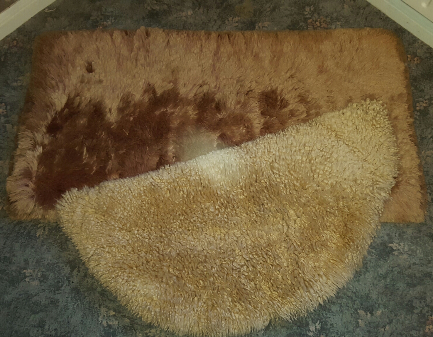 Afghan Silk Rug Plus Sheep Skin Rug and Pure Mohair Rug - Image 2 of 6