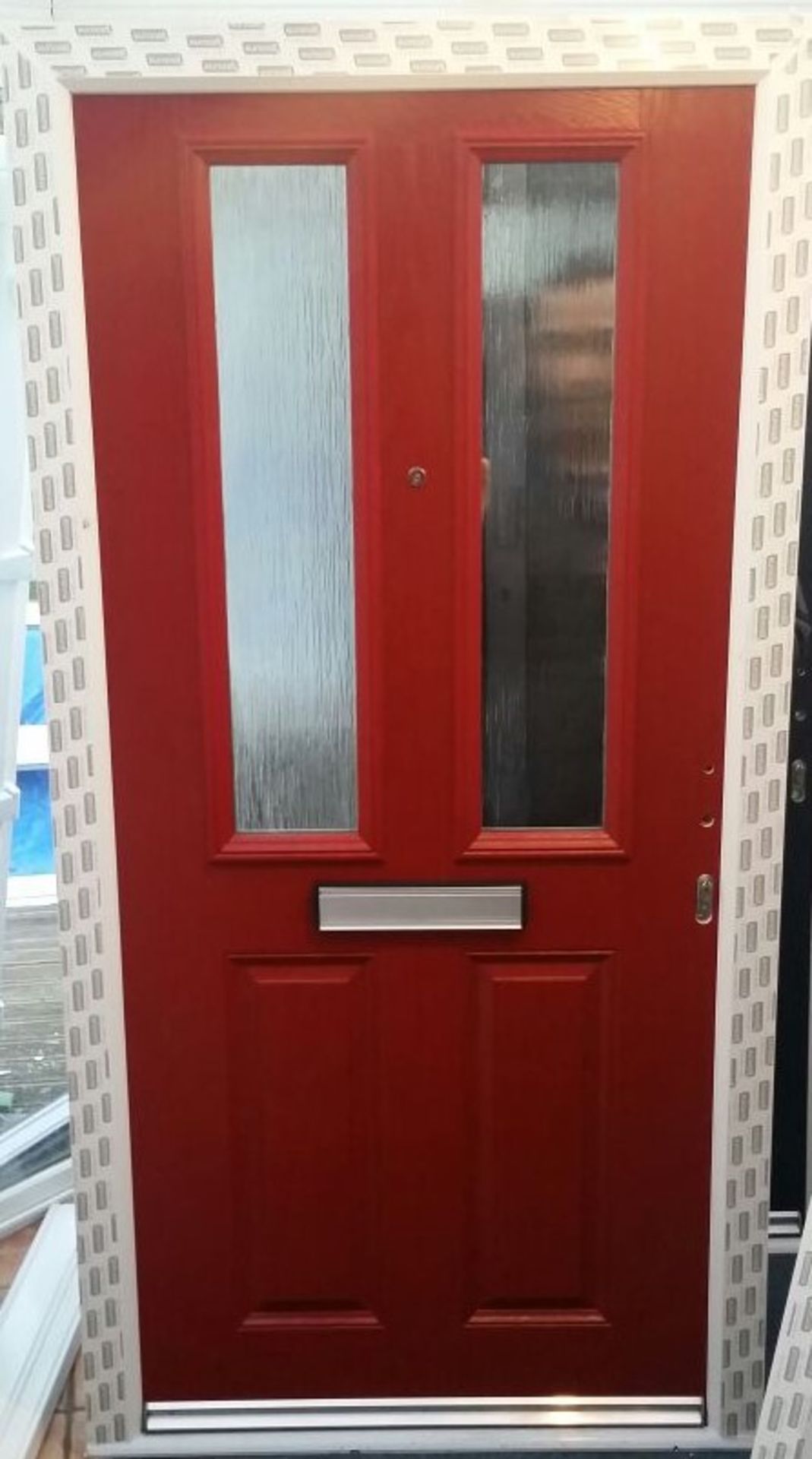 Brand New Red Composite Door 1025 x 2010