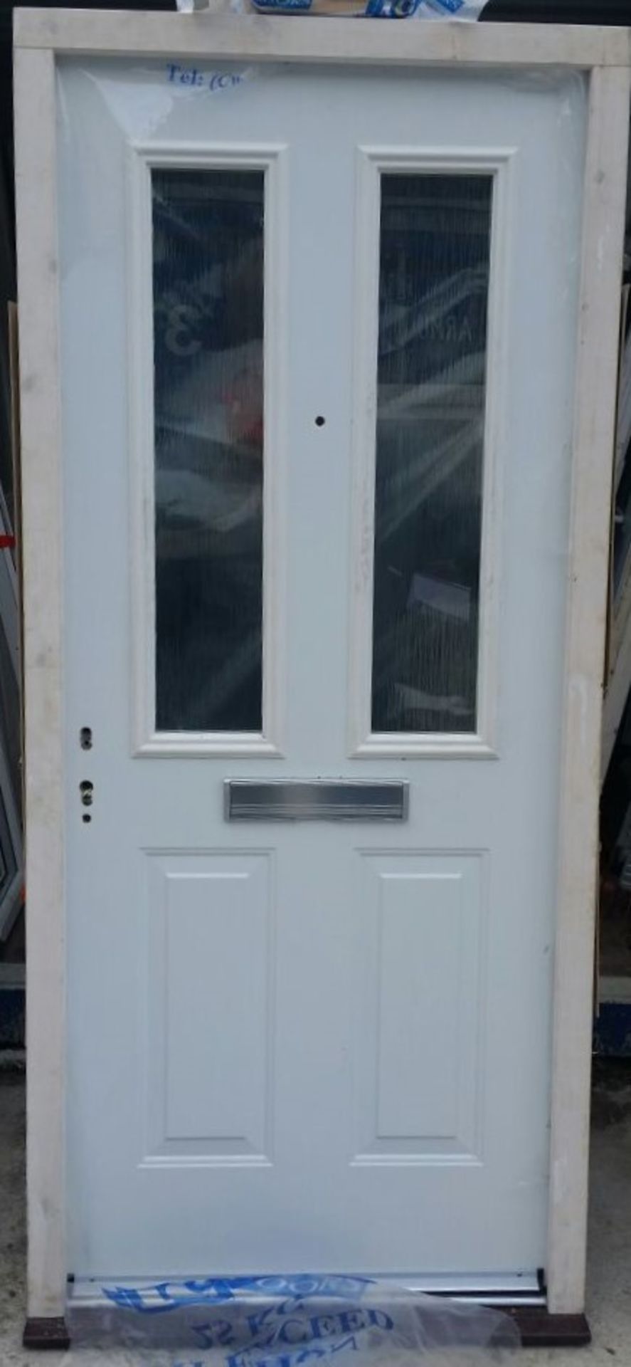 Brand New Pale Blue IG Composite Door 935 x 2100