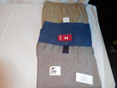 3 pairs of trousers size 40 x 27 leg