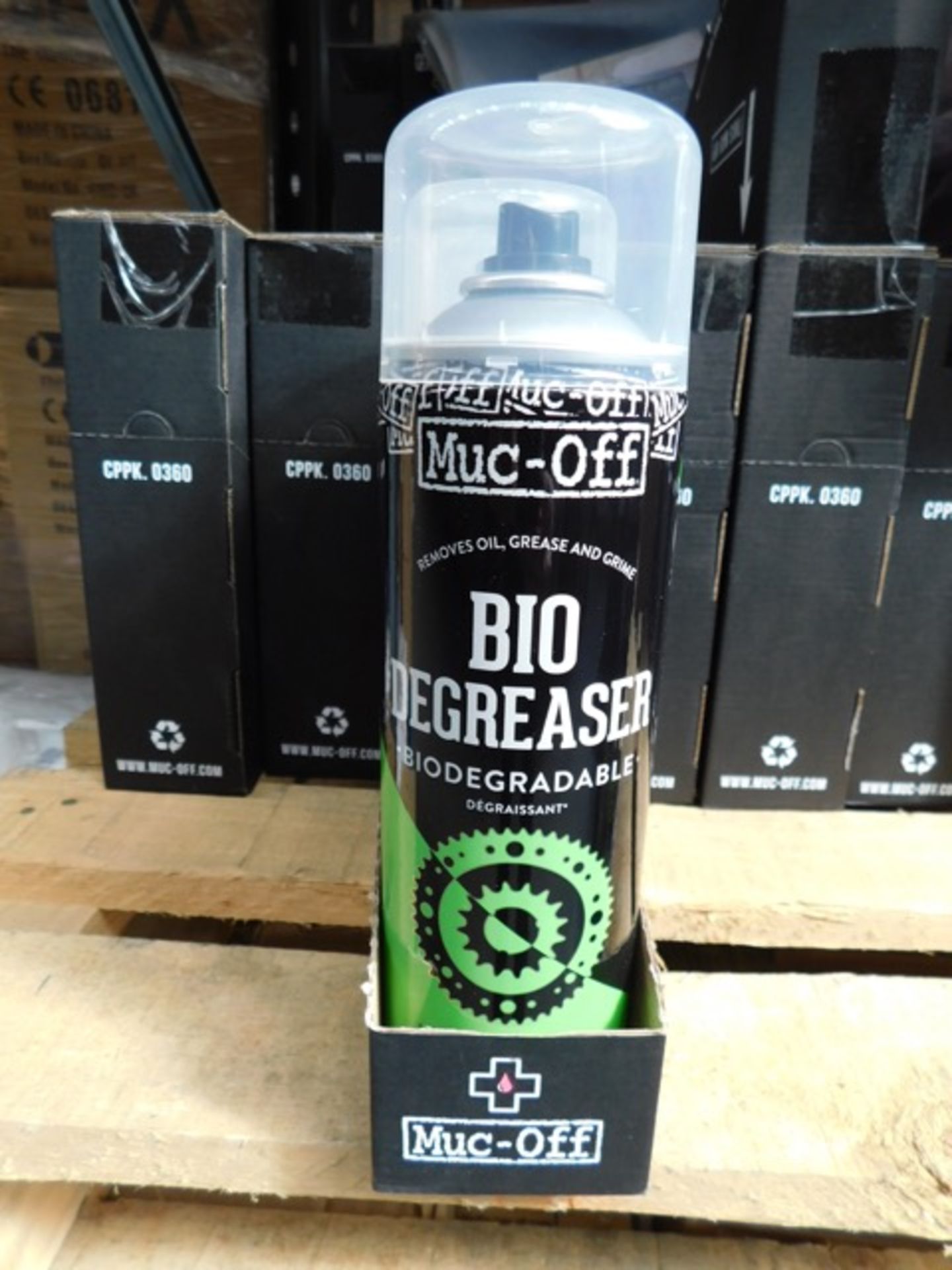 36 x Brand New Muc-Off 500ml Bio Degreaser Biodegradable. Water Soluble Formula