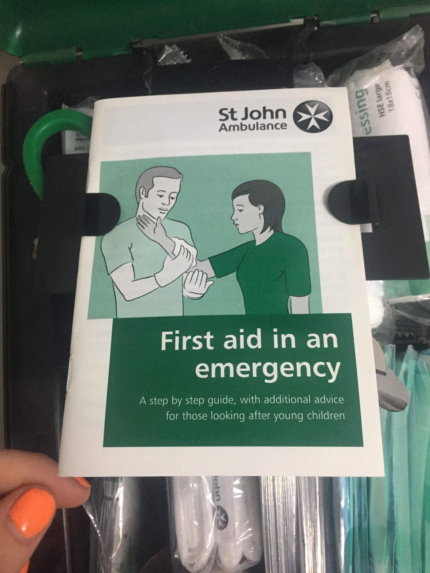 St Johns First Aid box. All in date - Image 4 of 9