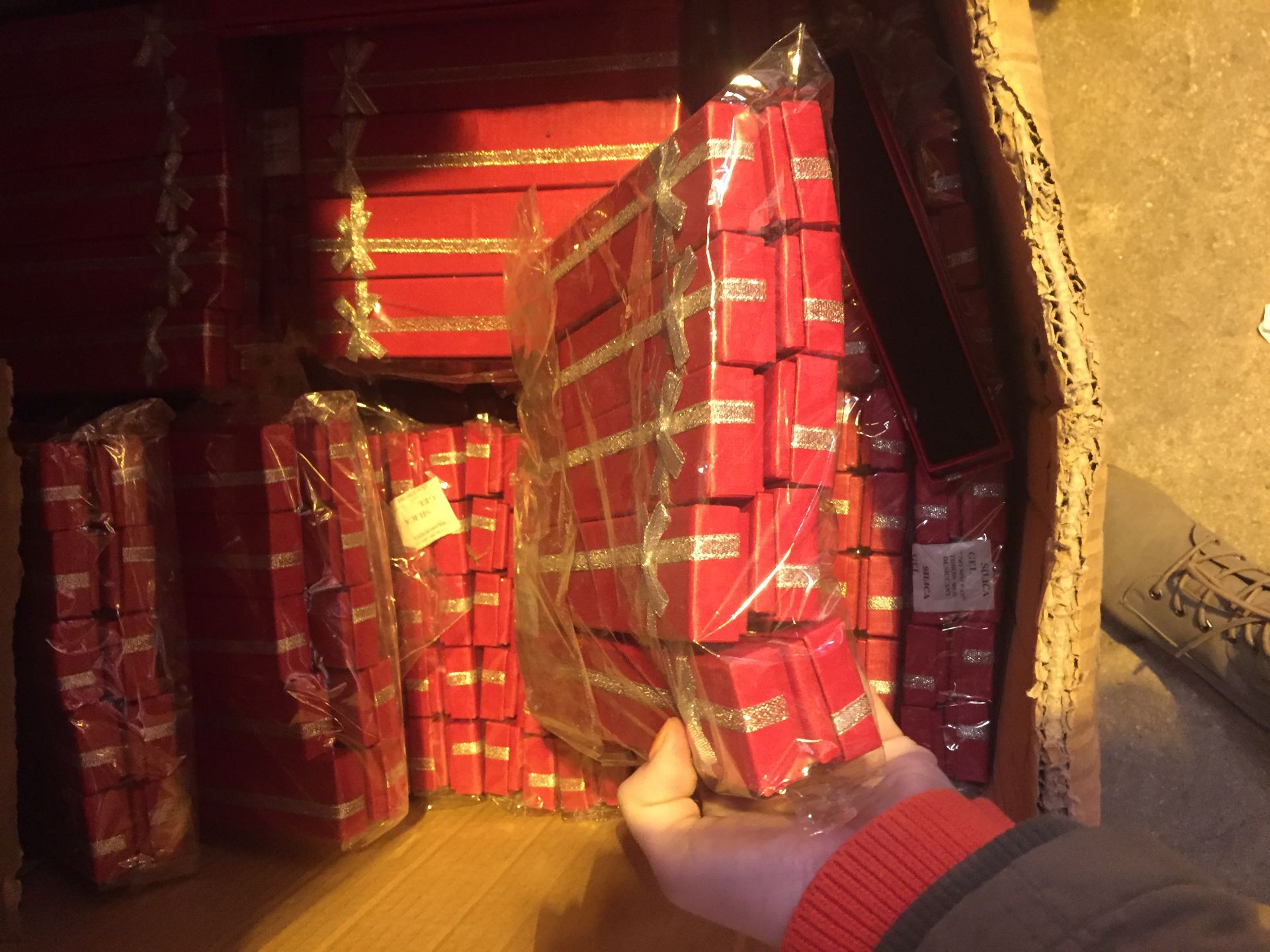 700 Red necklace boxes - Bild 5 aus 5