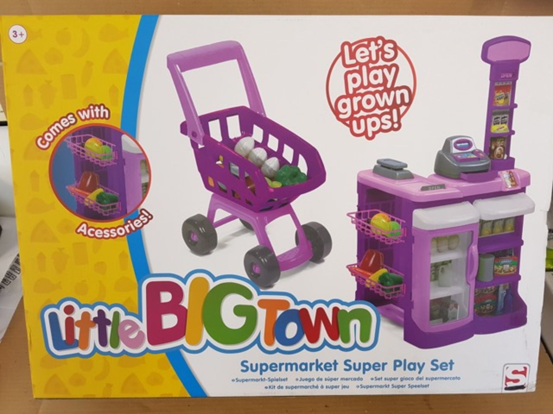 PALLET TO CONTAIN 30 x Brand New Little Big Town Extra Large Supermarket Super Play Set's - RRP £