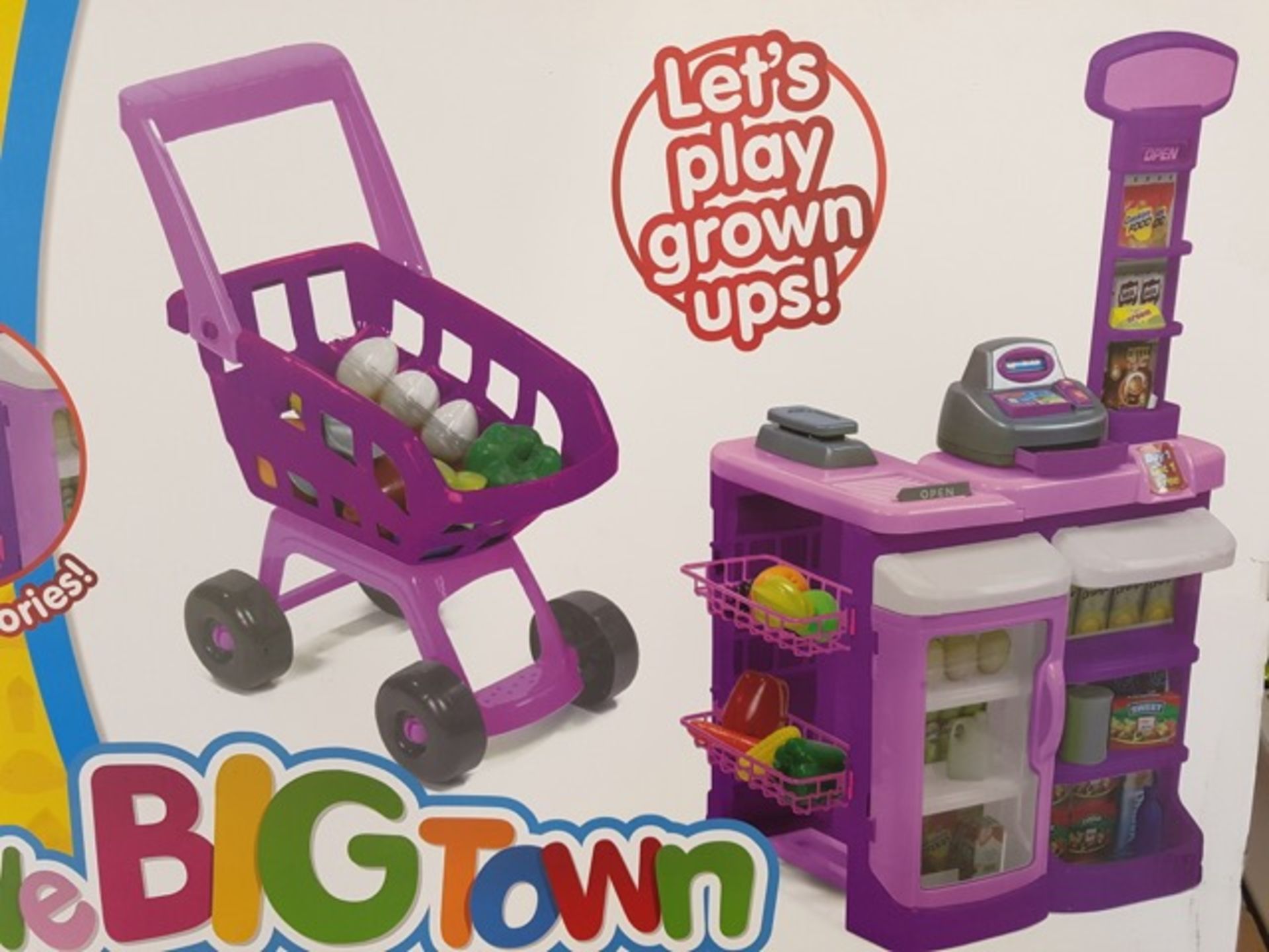 4 x Brand New Little Big Town Extra Large Supermarket Super Play Set's - RRP £99.99 each. Comes with - Image 3 of 3