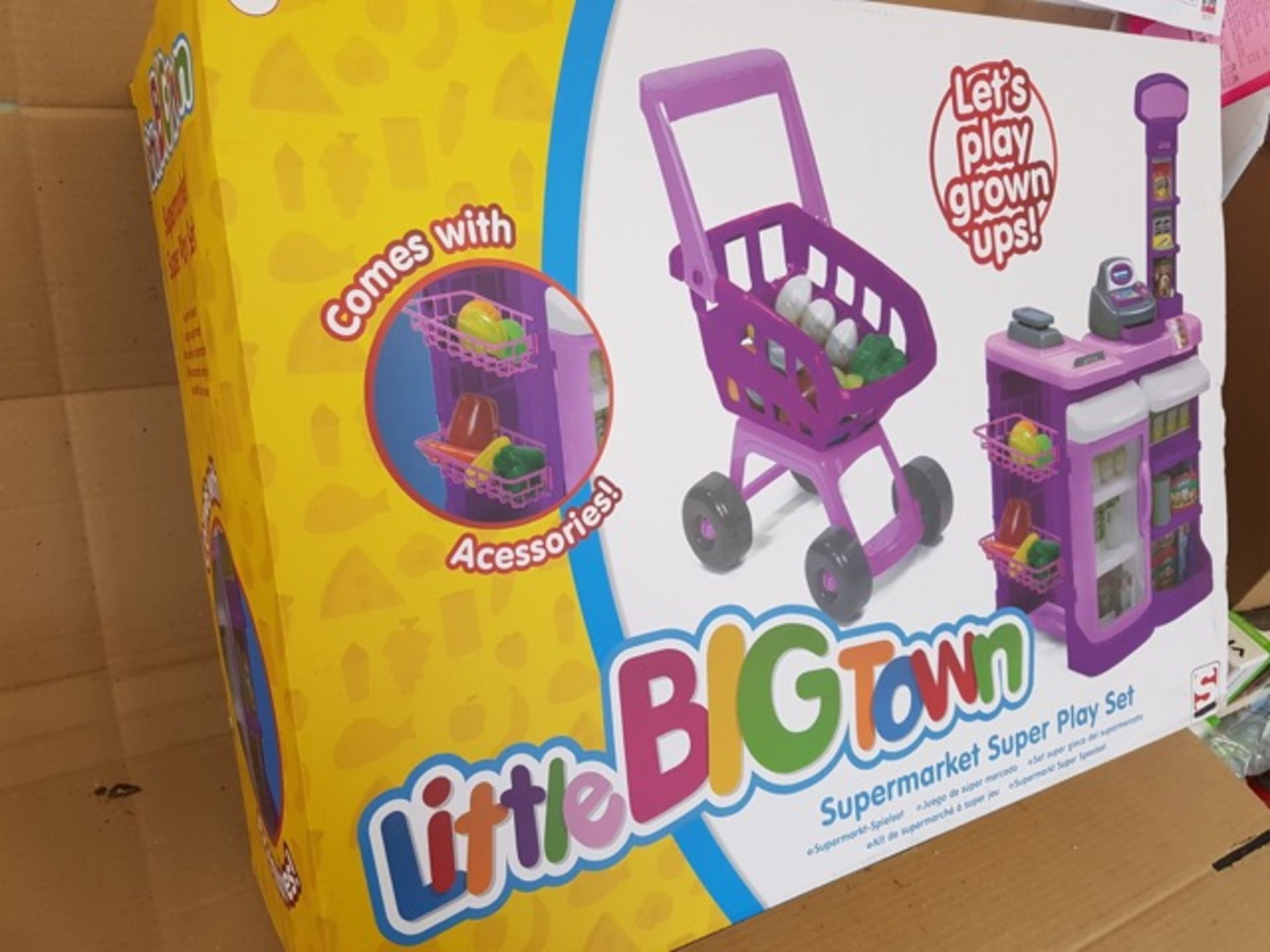 4 x Brand New Little Big Town Extra Large Supermarket Super Play Set's - RRP £99.99 each. Comes with - Image 2 of 3
