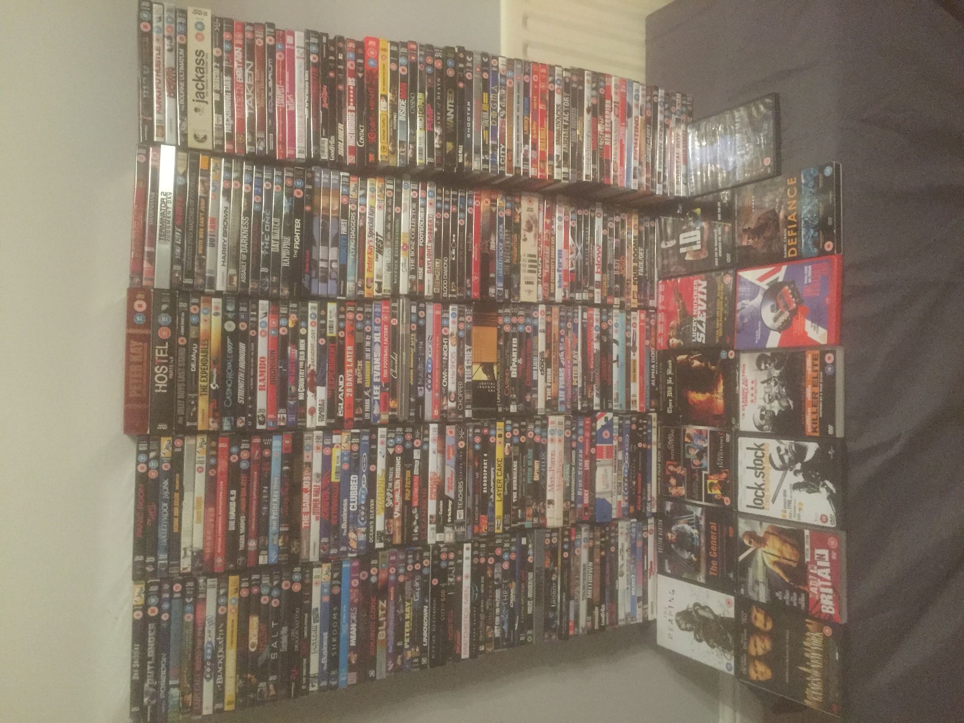JOB LOT OF 100 x VARIOUS DVD'S - REGION 2 - USED - GOOD ASSORTMENT OF TITLES - NO RESERVE - Image 5 of 5