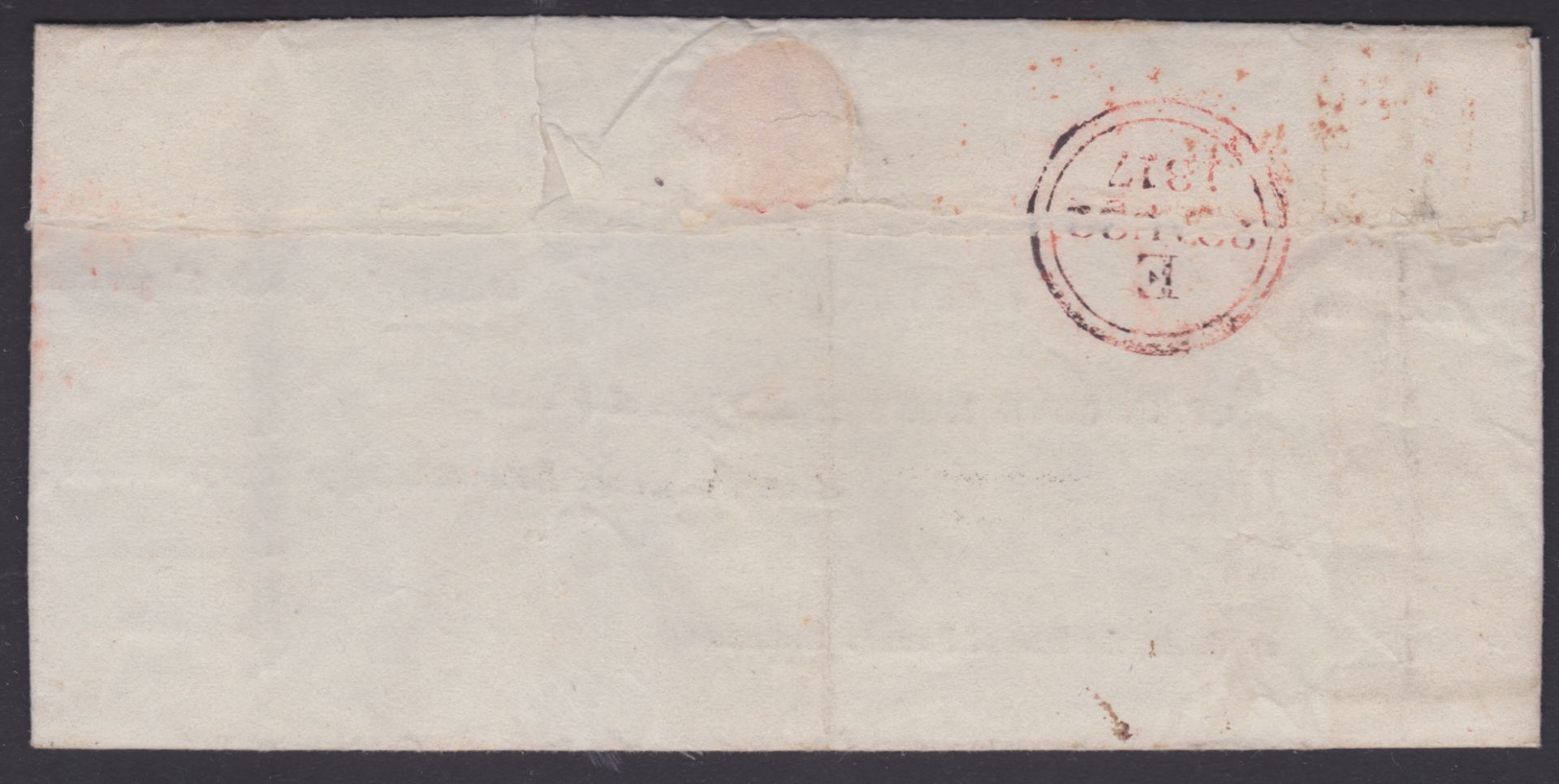 INDIA / LONDON / G.B. SHIP LETTER 1817 - Printed Bill of Exchange for £103.2.4 from the East India - Image 3 of 3