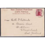 ANTARCTICA 1913 (Feb 3) - Picture postcard of Lyttleton, addressed to Christchurch with King