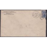 GILBERT & ELLICE ISLANDS - FANNING ISLAND / HAWAII 1893 - Envelope posted from Honolulu (Mar 21)