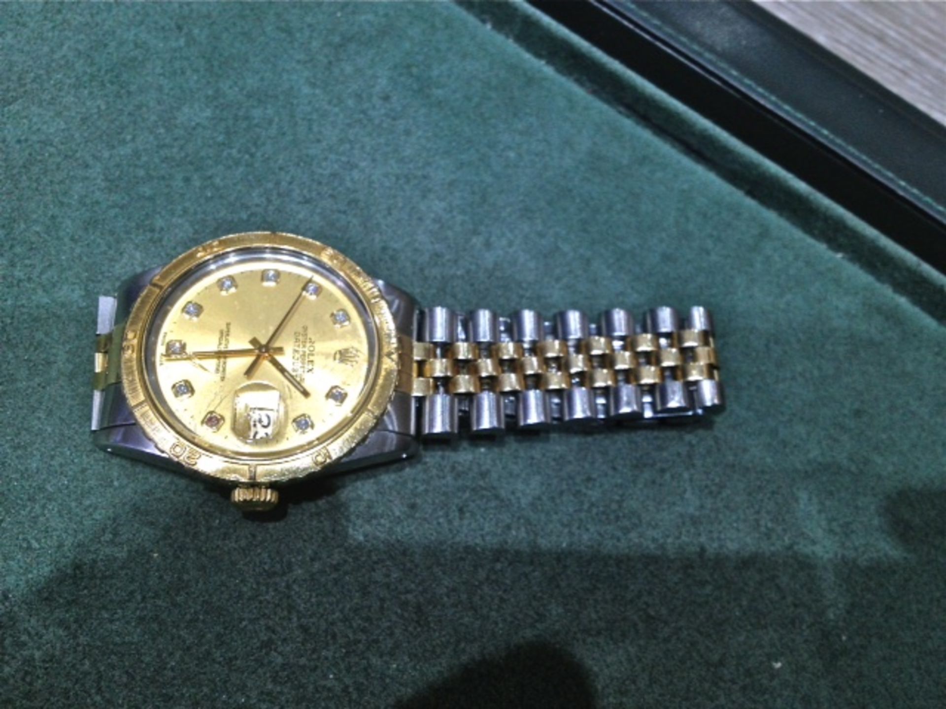 *NEXT BID WINS* 1979 Vintage Rolex Turnograph with Factory Original Diamond Dial - Bild 4 aus 4