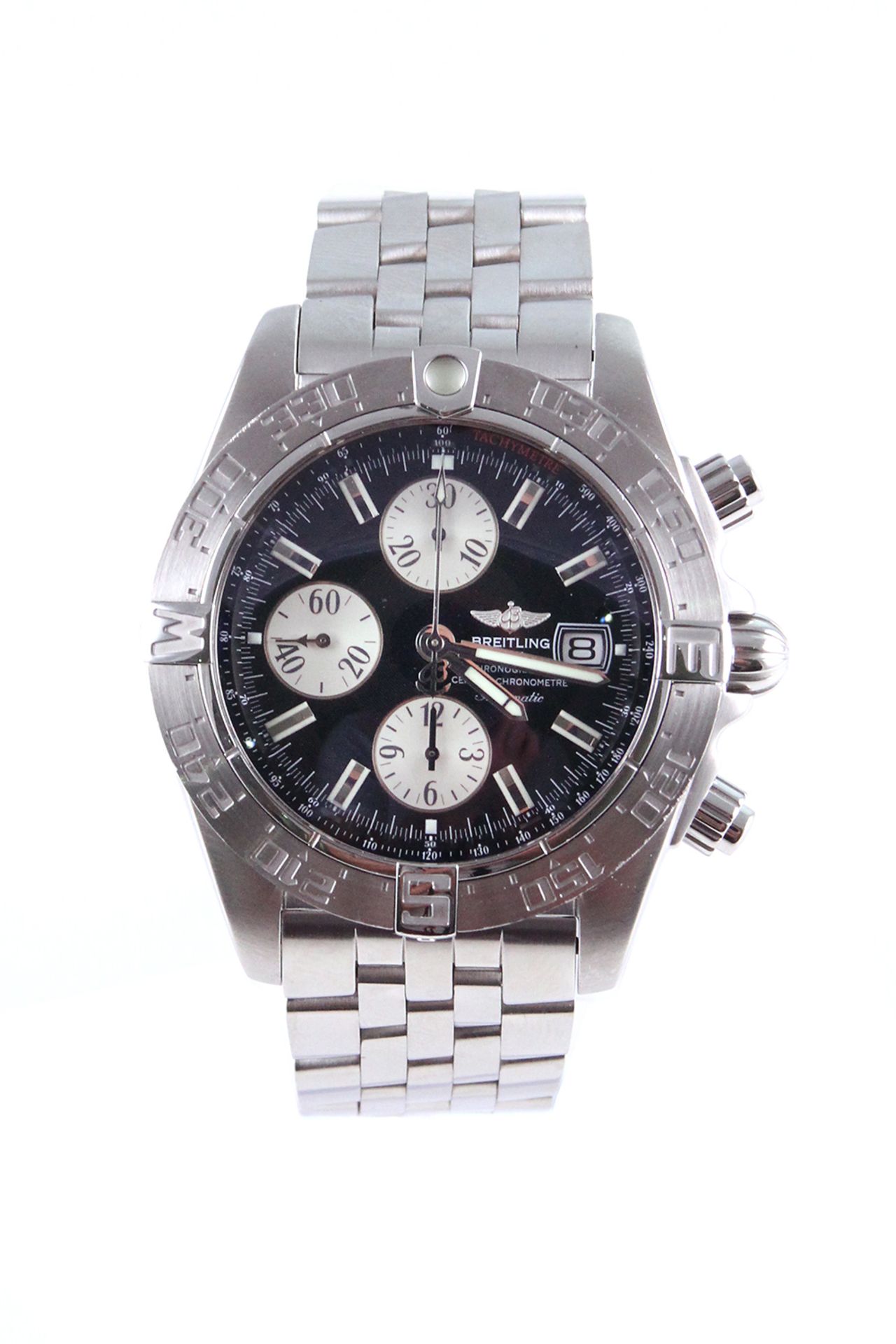 BREITLING Galactic II Chronograph Automatic A13364 - 2012 - Box & Papers - 12 Month Warranty