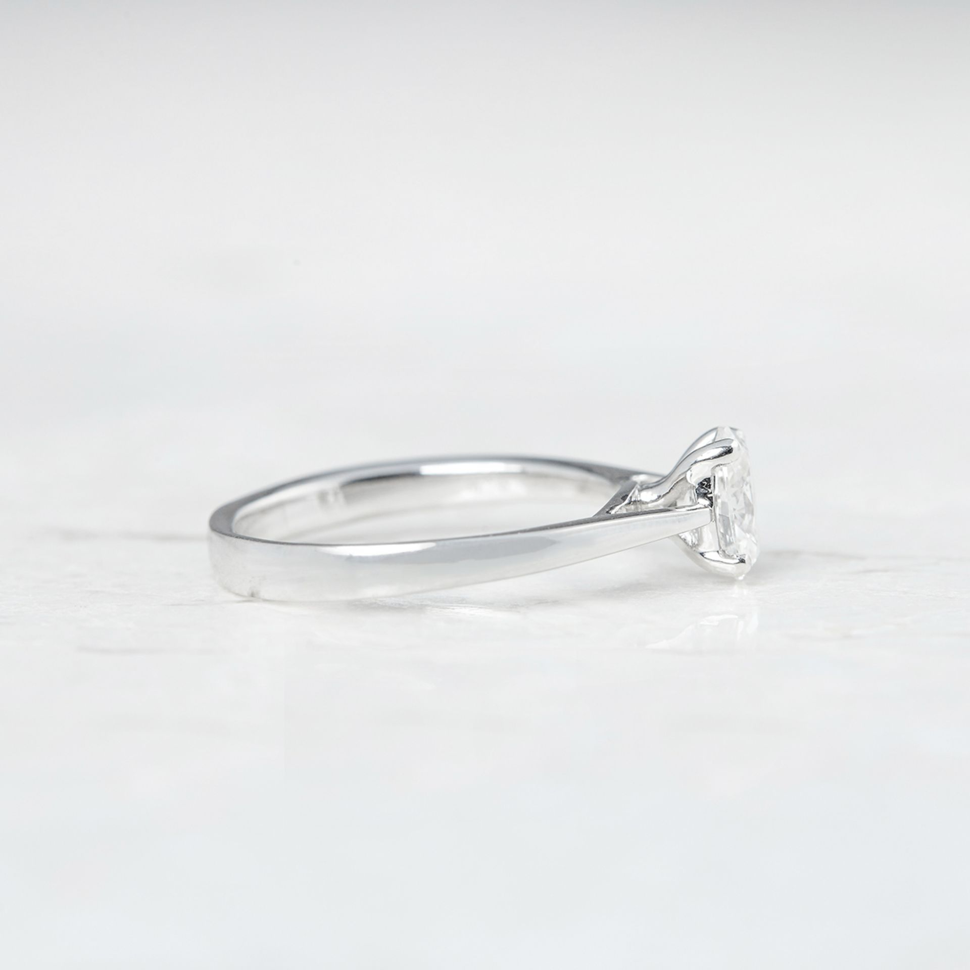 Mappin & Webb, Platinum Oval Brilliant Cut 0.77ct Diamond Ring - Image 3 of 4