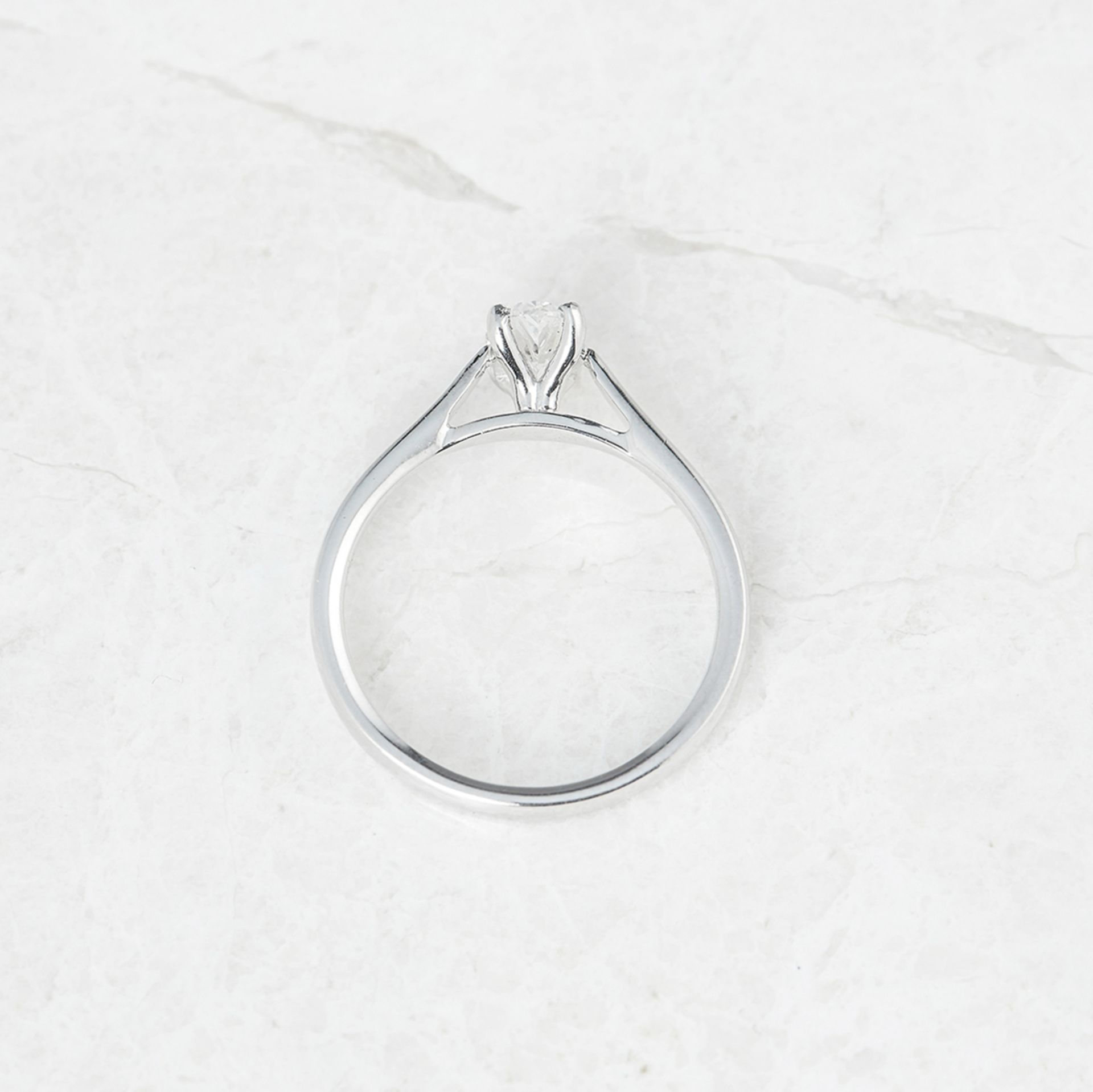Mappin & Webb, Platinum Oval Brilliant Cut 0.77ct Diamond Ring - Image 4 of 4