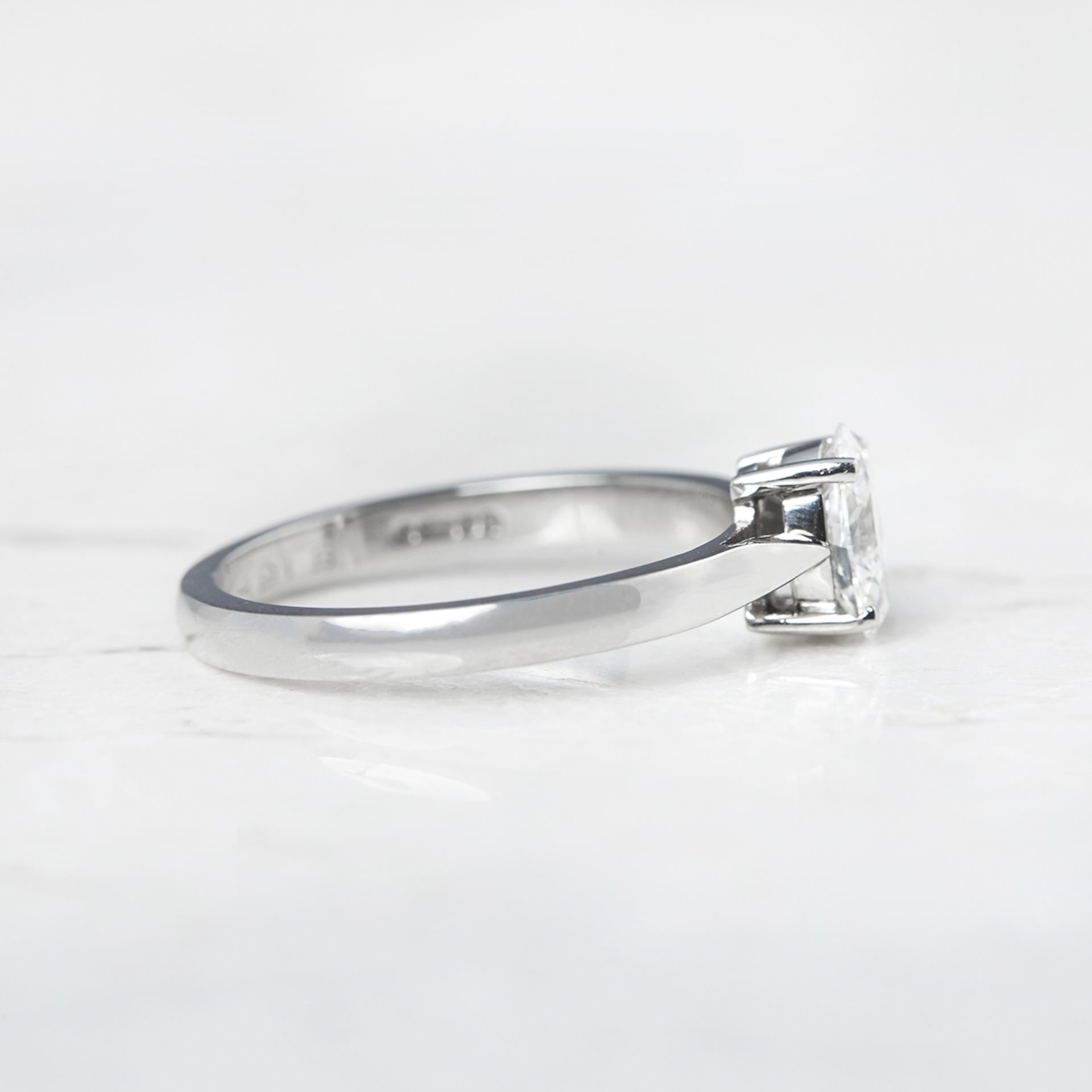 Mappin & Webb, Platinum Oval Cut 0.50ct Diamond Ring - Image 3 of 5