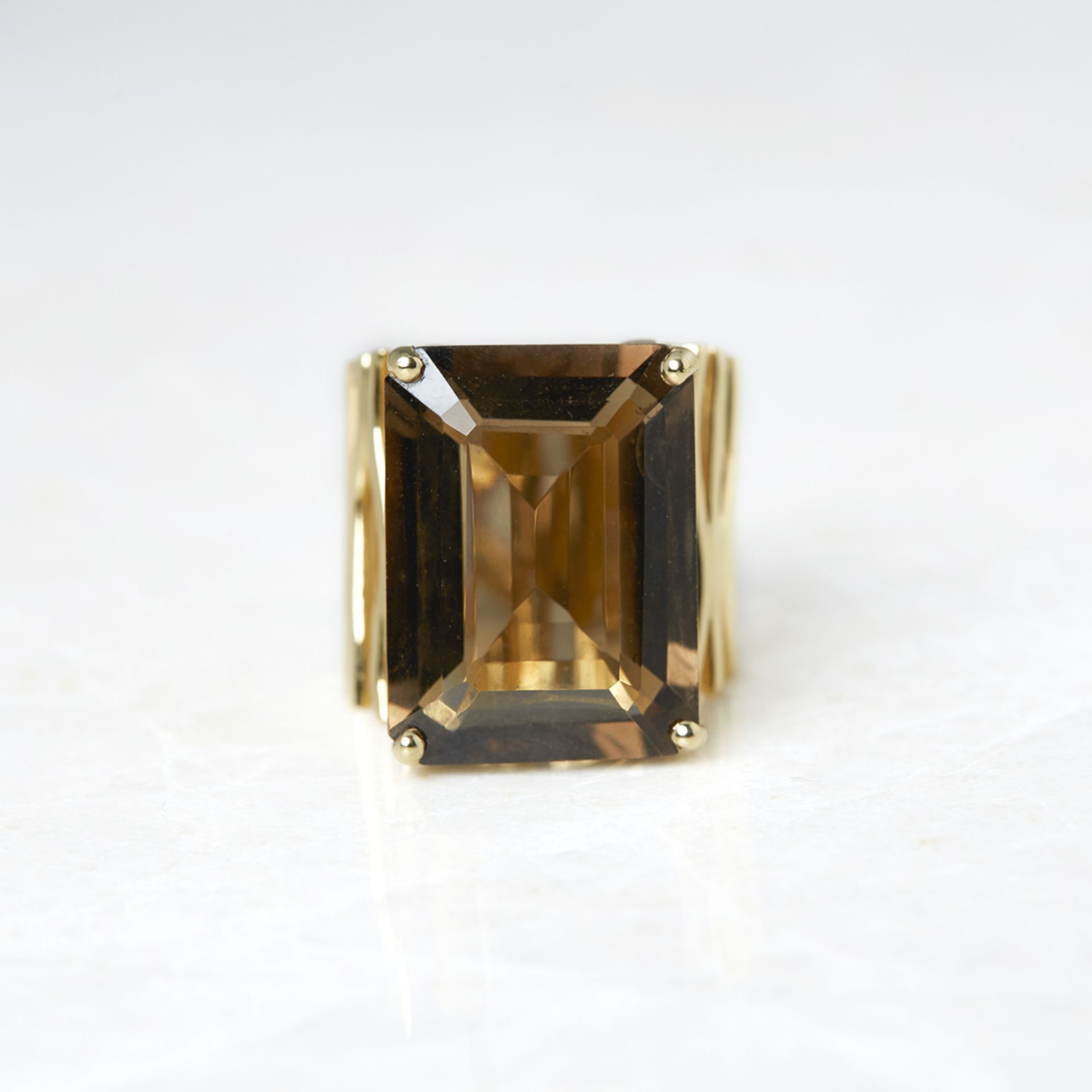 Carla Amorim, 18k Yellow Gold Smoky Quartz Ring