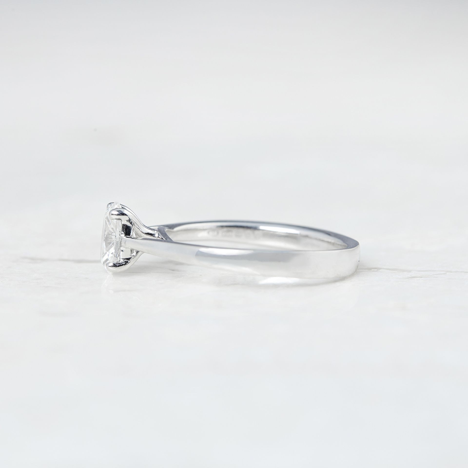 Mappin & Webb, Platinum Oval Brilliant Cut 0.77ct Diamond Ring - Image 2 of 4