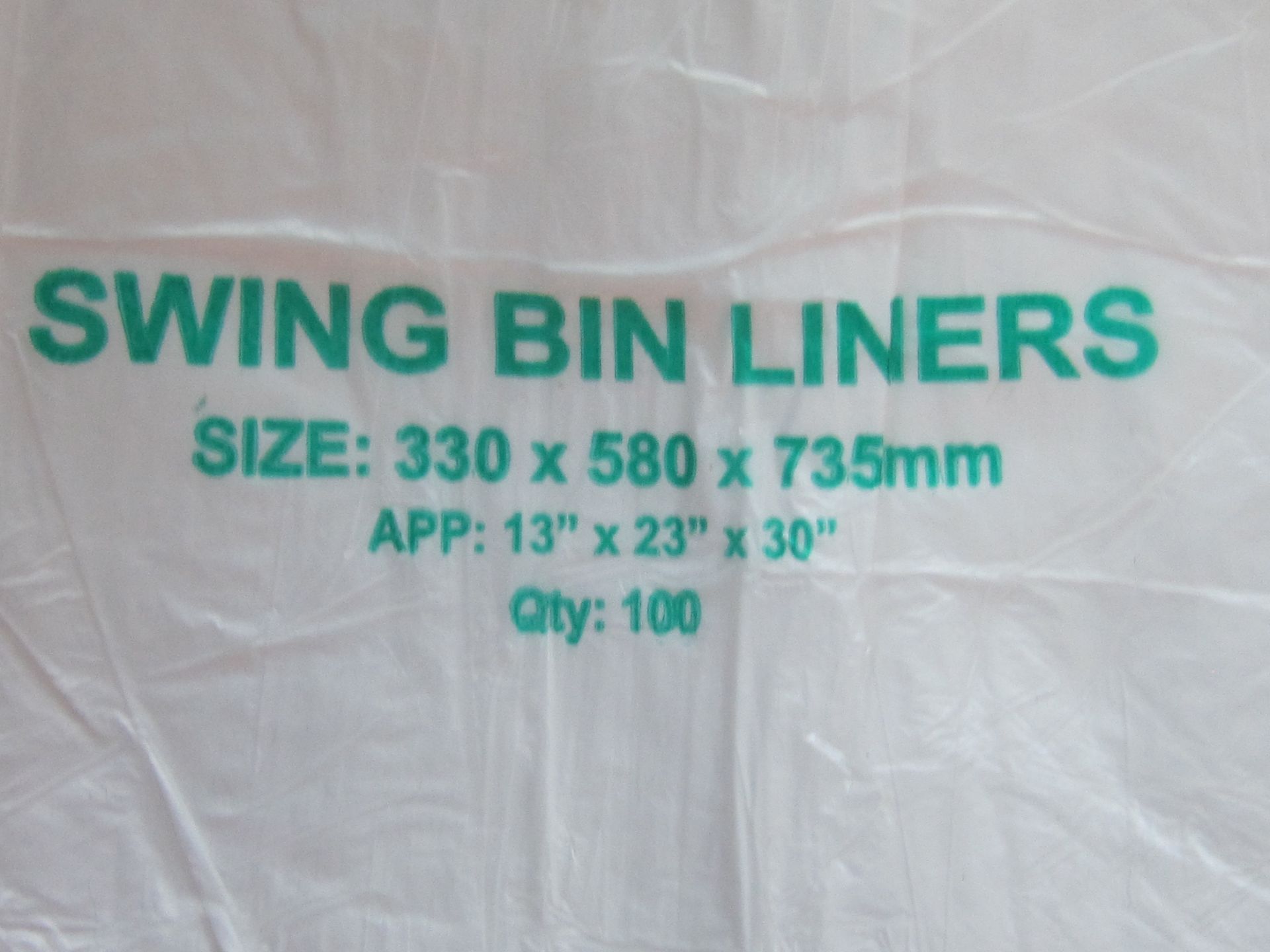 900 Large Swing Bin Liners. - Image 3 of 4