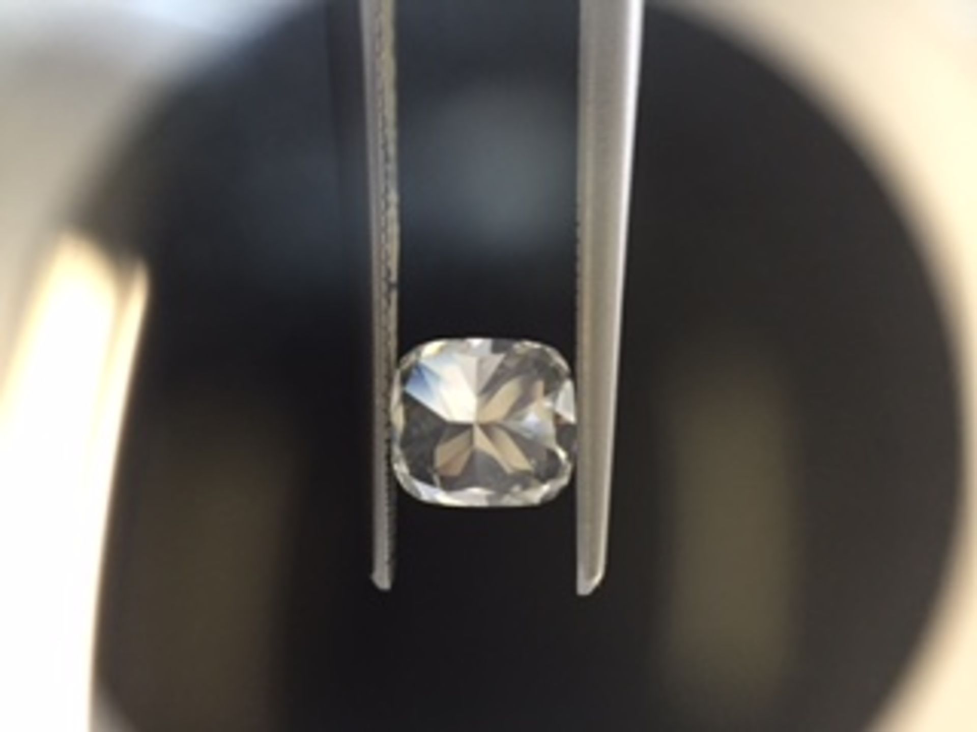 1.01ct cushion cut diamond. G colour, VVS2 clarity. No certification . Valued at £9100For more