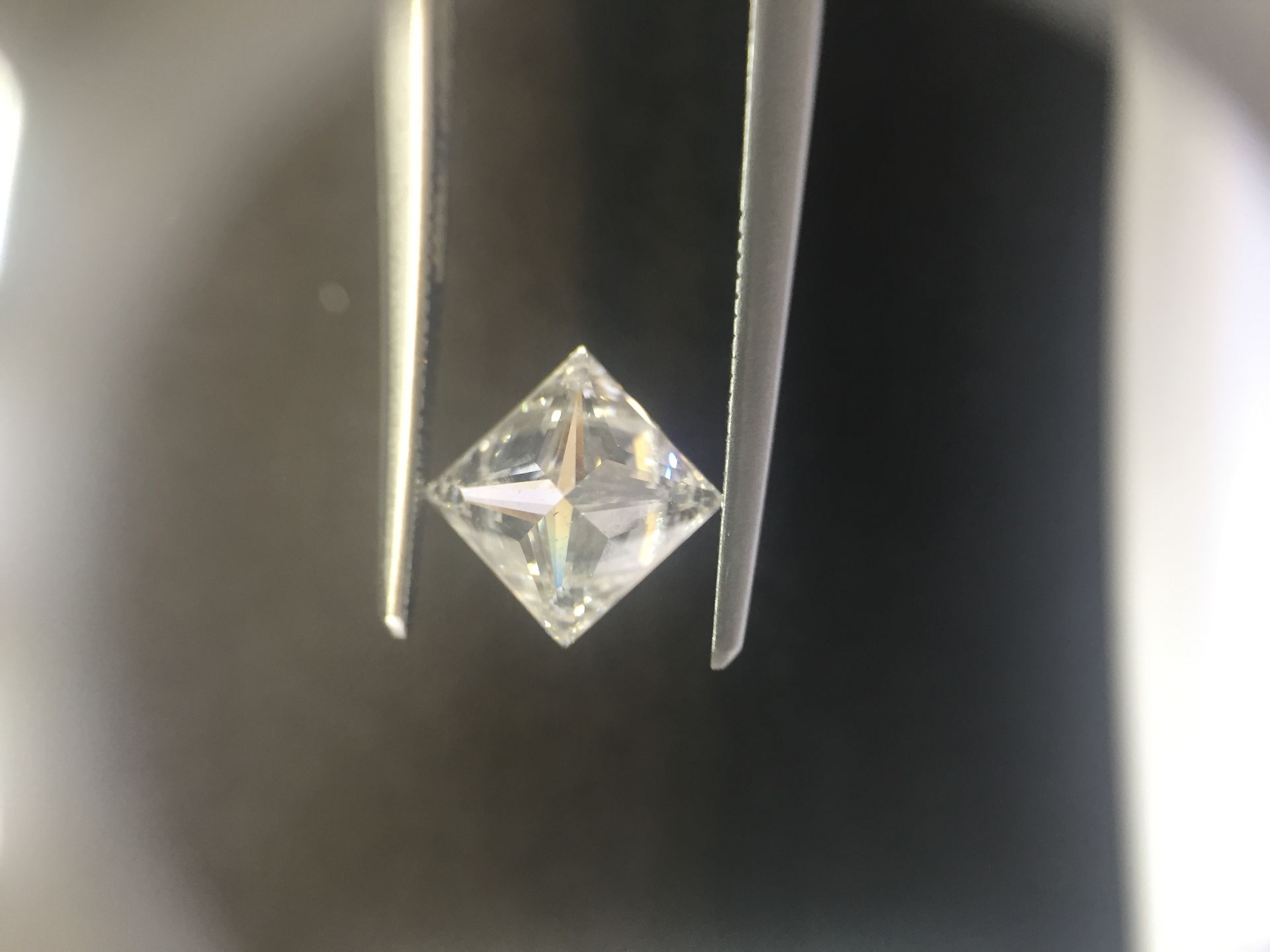 1.20ct princess cut diamond. G colour, VS2 clarity. GIA certification _ 2181057057. 6.03 x 5.79 x - Image 2 of 5