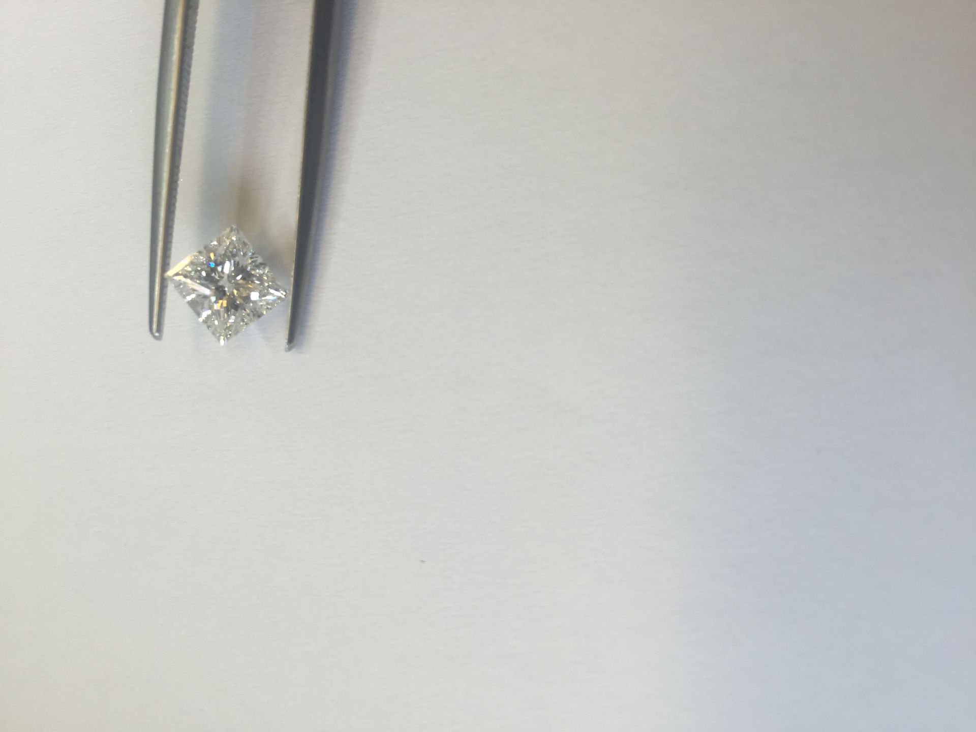 1.20ct princess cut diamond. G colour, VS2 clarity. GIA certification _ 2181057057. 6.03 x 5.79 x - Image 3 of 5