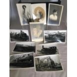 A collection of antique photographs