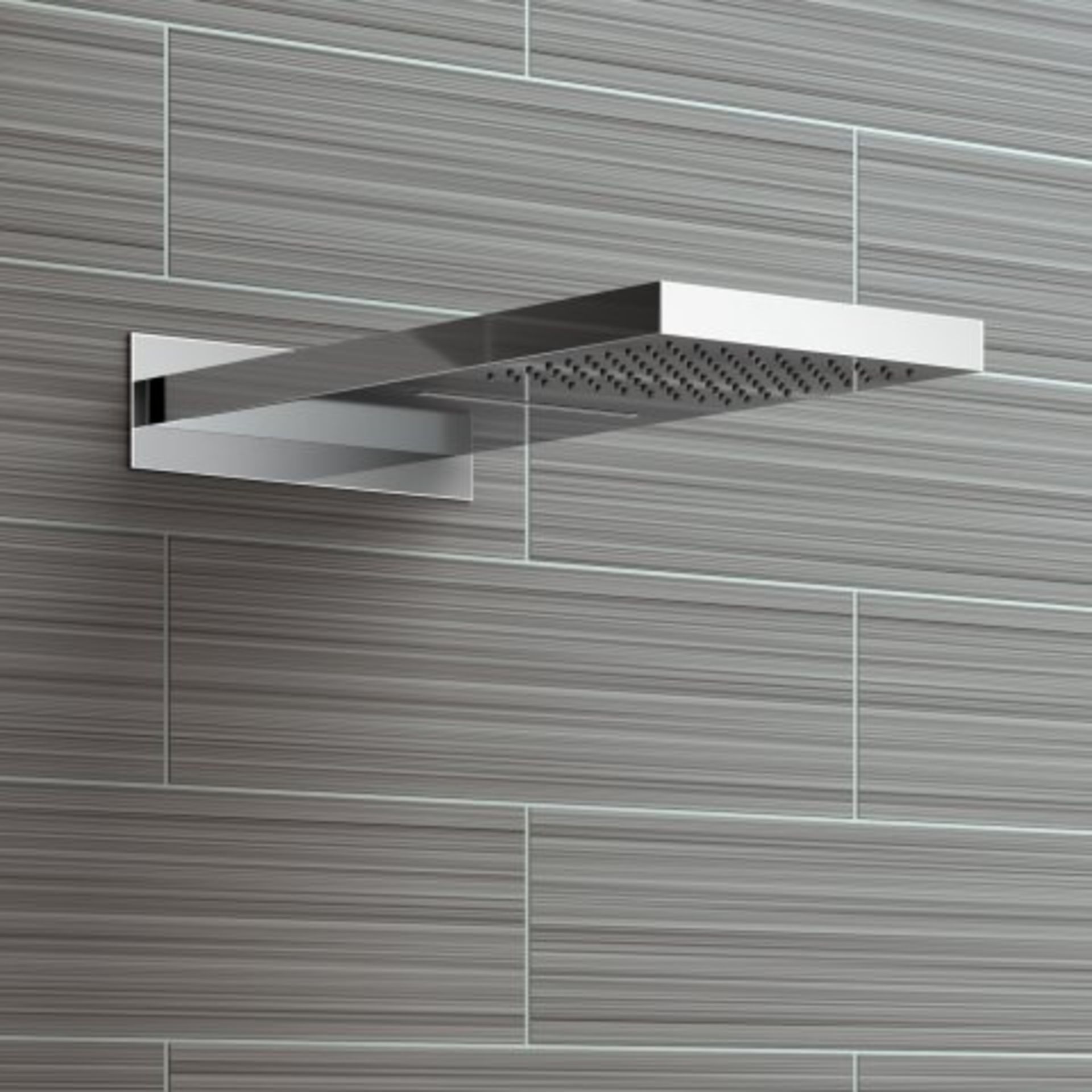 (I22) Stainless Steel 230x500mm Waterfall Shower Head. RRP £374.98. "What An Experience": Enjoy - Image 4 of 5