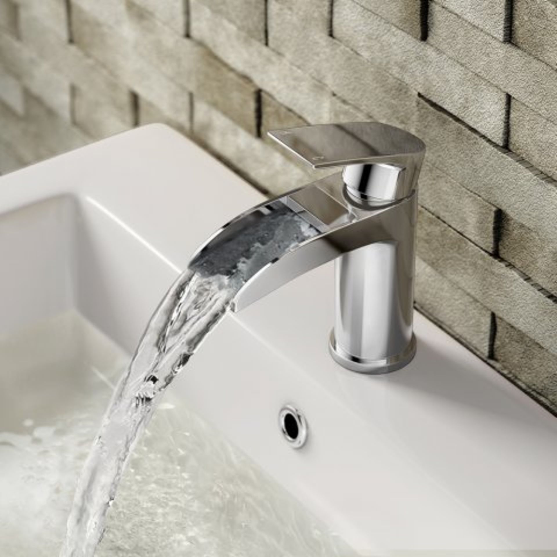 (I20) Avis II Waterfall Basin Mixer Tap Assured Performance Maintenance free technology is - Image 3 of 3